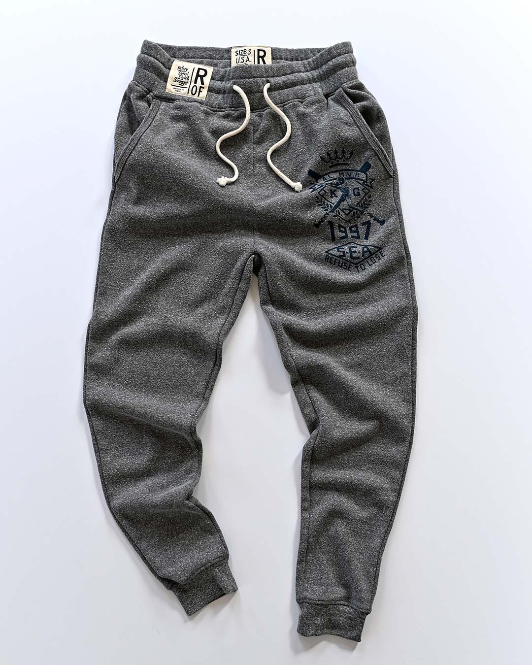 K. Griffey Jr. '97 Grey Sweatpants - Roots of Fight