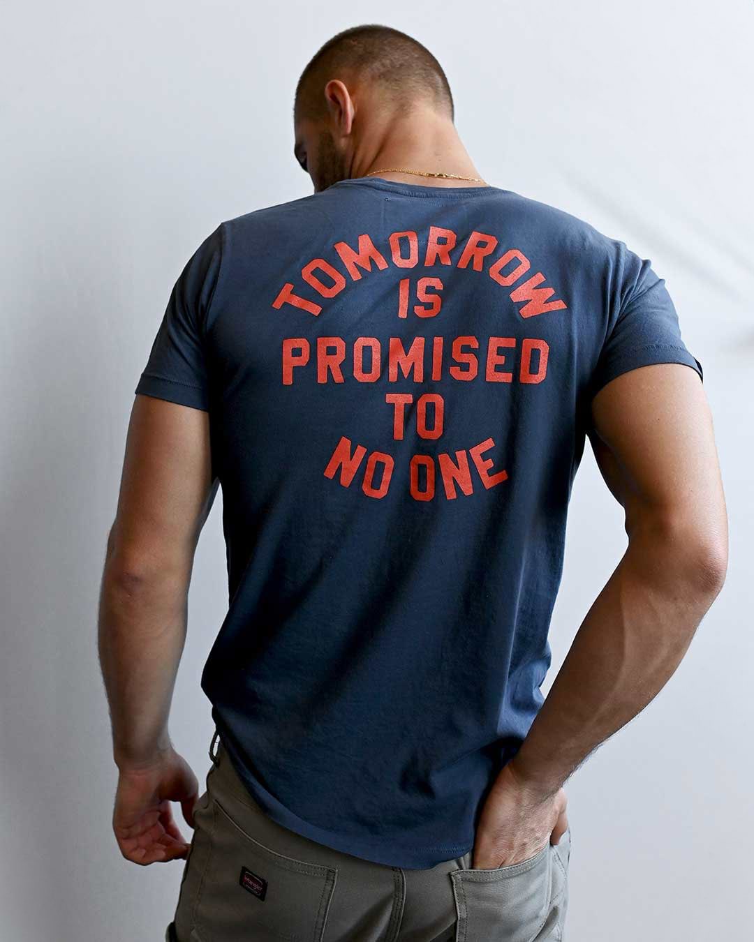 Payton 'Promised to No One' Navy Tee - Roots of Fight