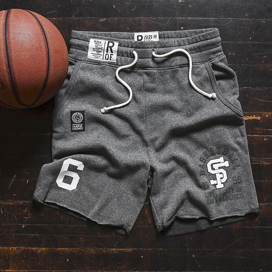 USF Bill Russell '55 Grey Shorts