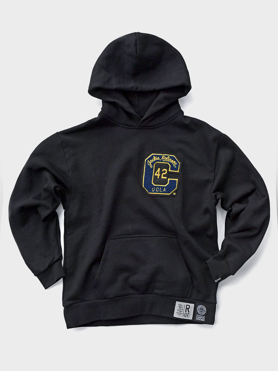 UCLA - Jackie Robinson 4-Sport Star Black Heavyweight PO Hoody