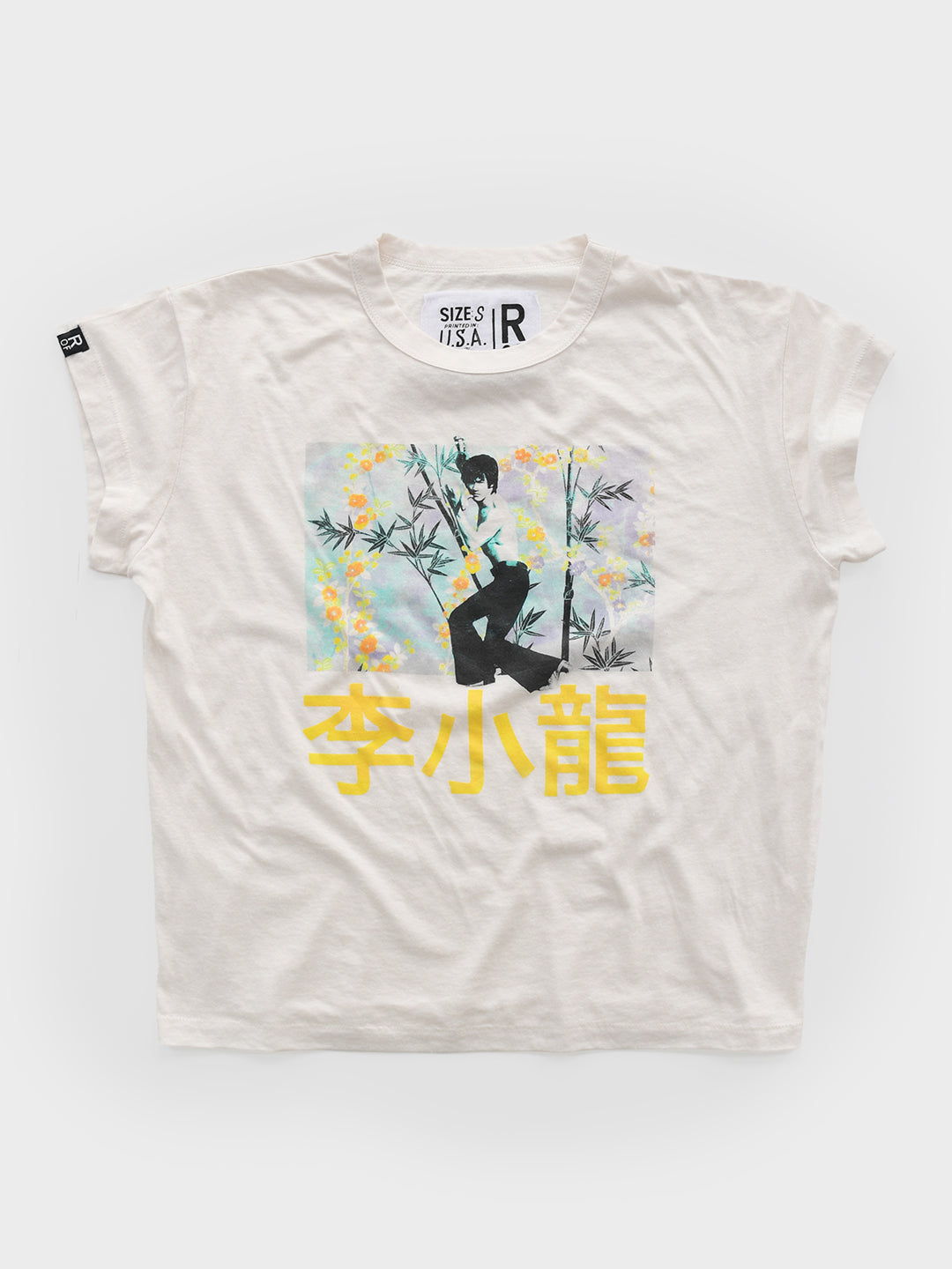 Bruce Lee Vintage Pose Women's White Tee