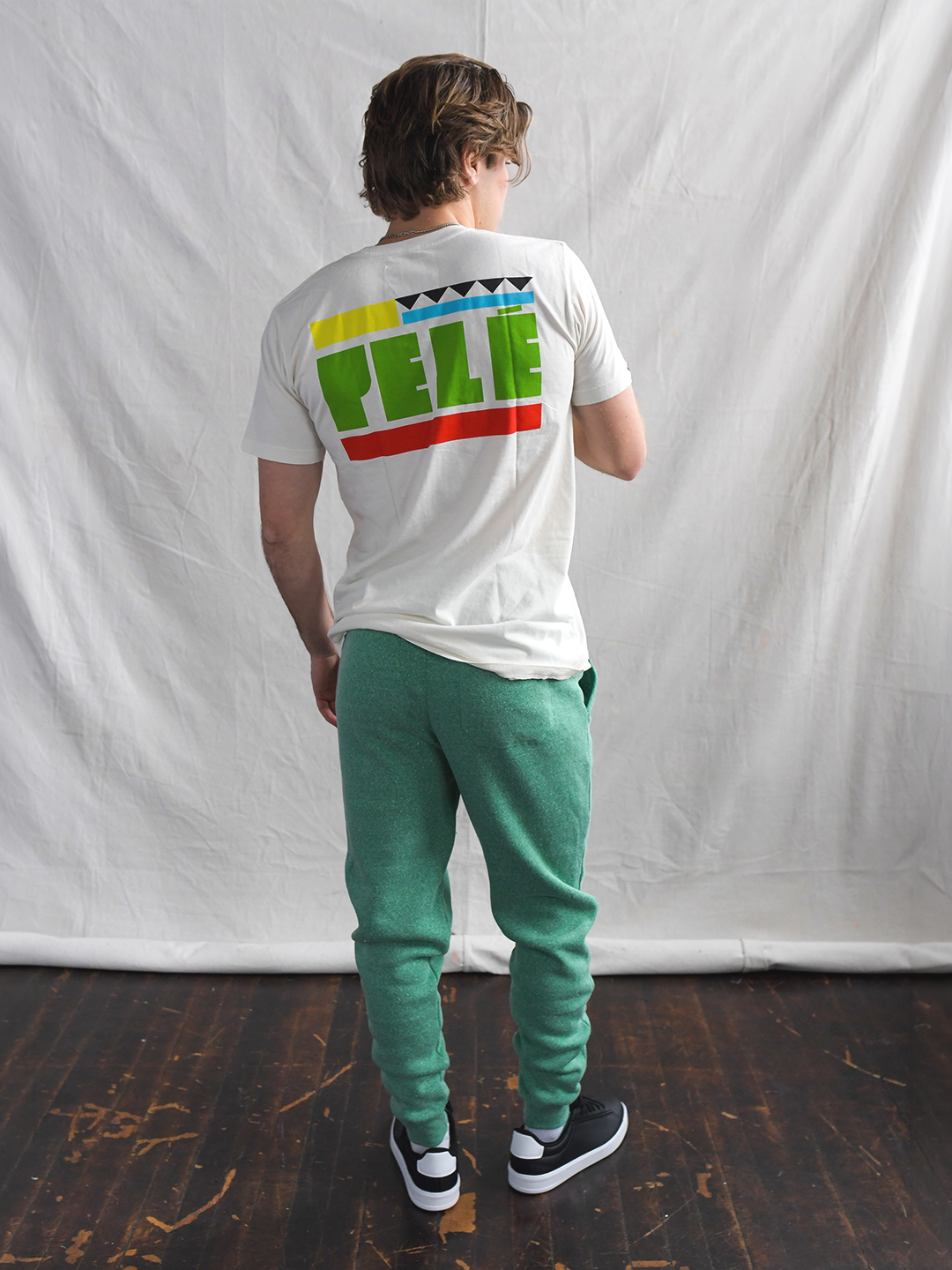 Pelé #10 Brasil White Tee