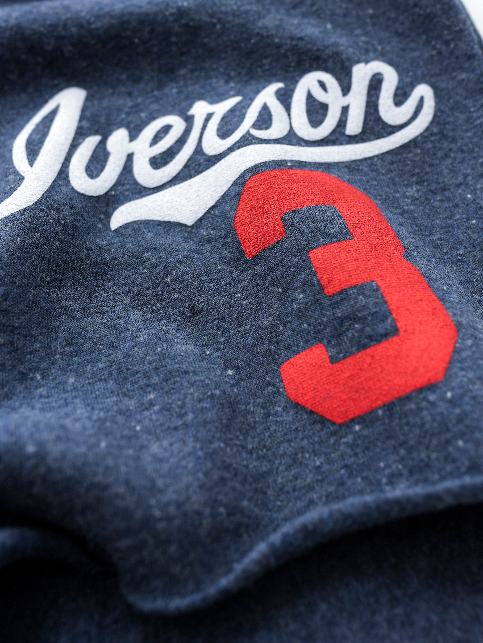 Allen Iverson Only Strong Survive Navy Shorts