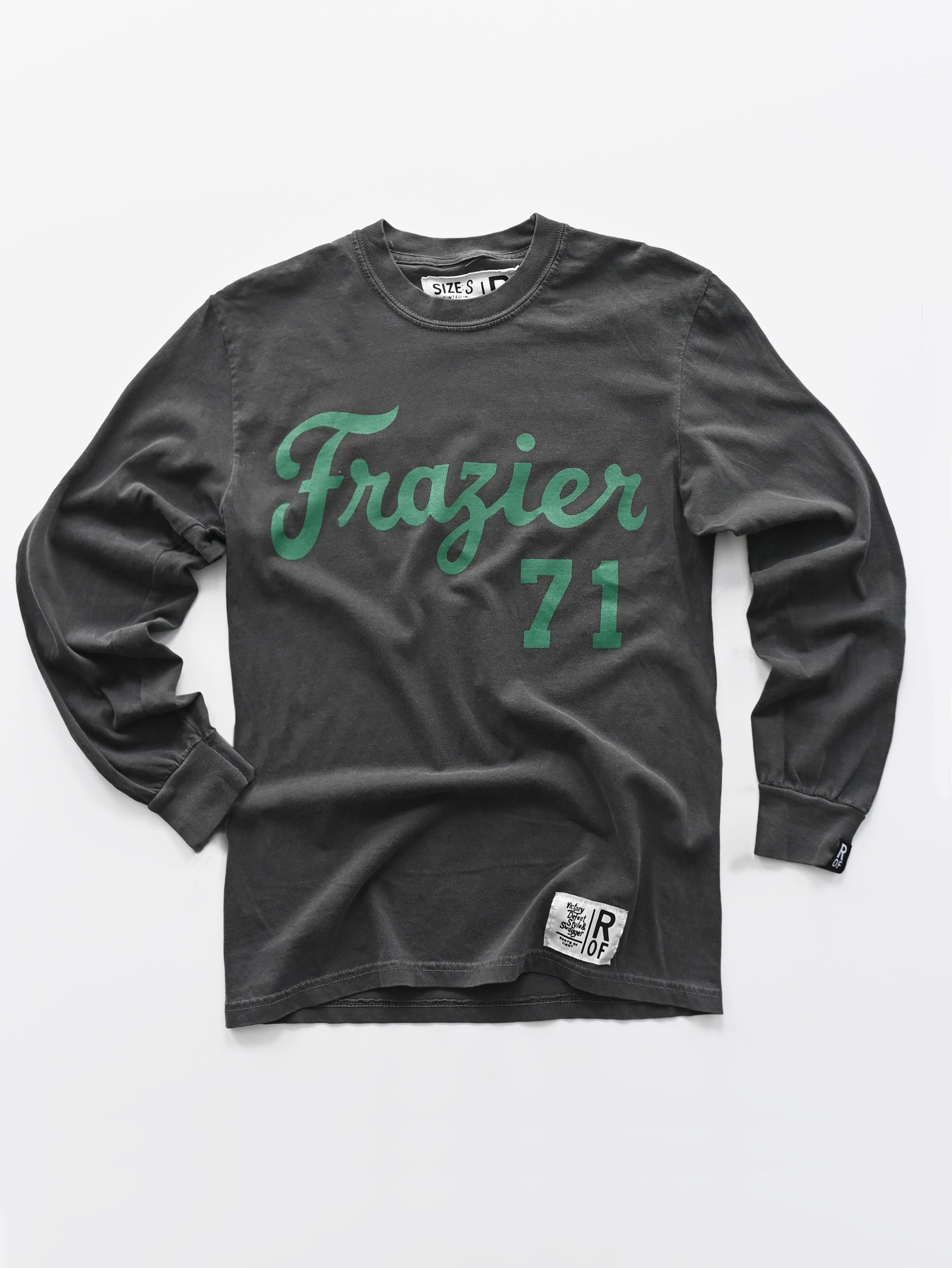 Joe Frazier FOTC '71 Charcoal Long Sleeve Tee