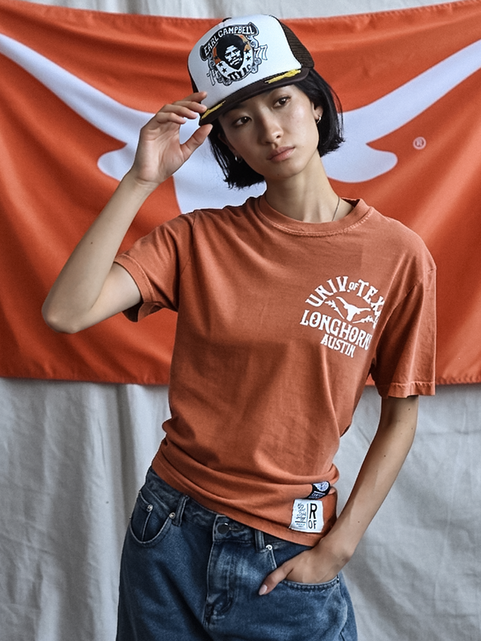 UT - Hook 'Em Horns Orange Tee