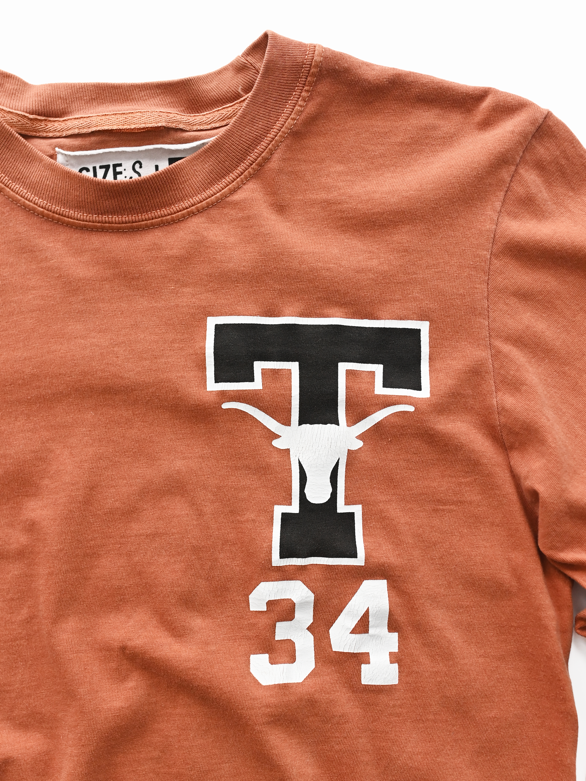 UT - Ricky Williams #34 Orange Long Sleeve Tee