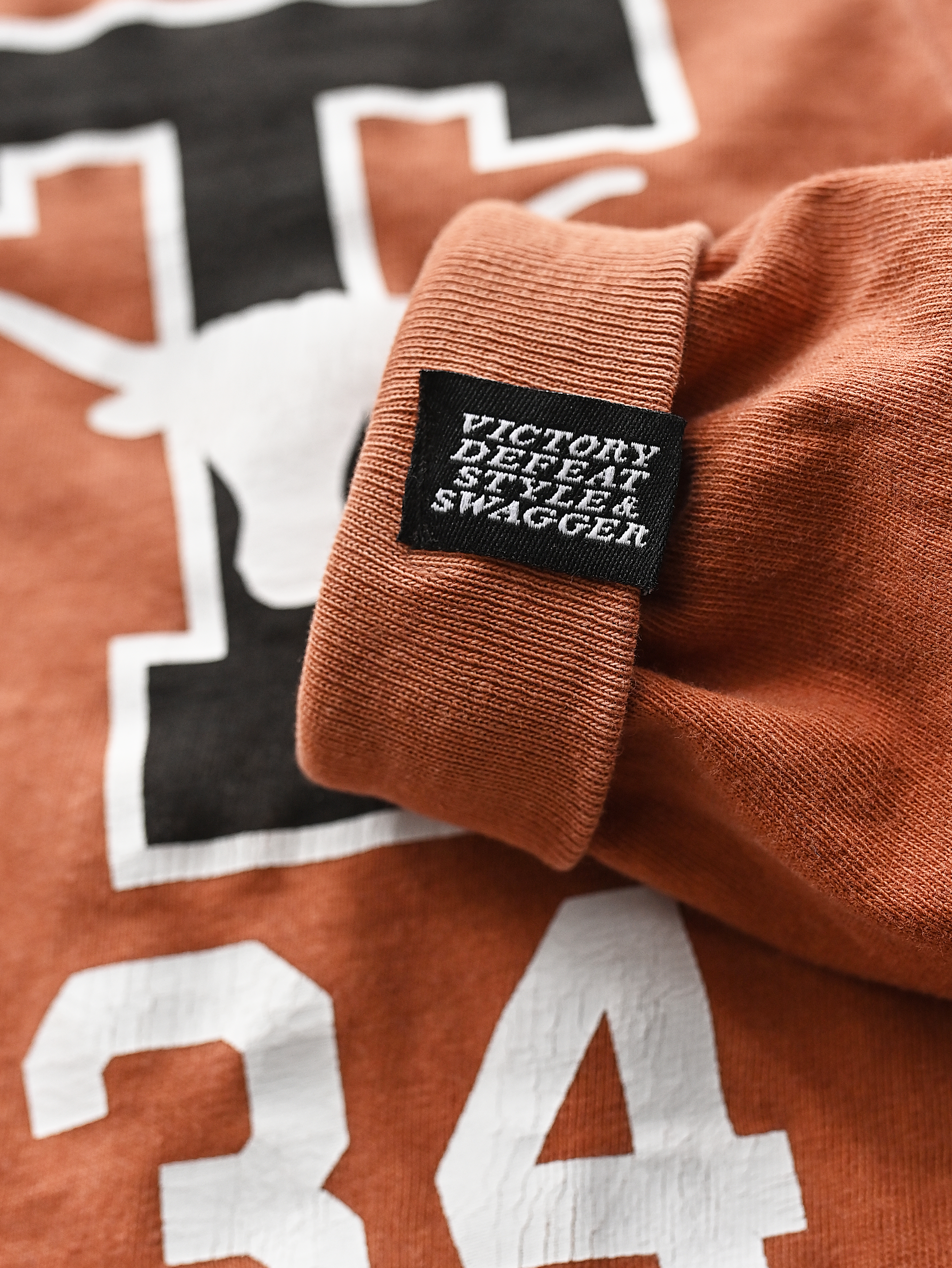 UT - Ricky Williams #34 Orange Long Sleeve Tee