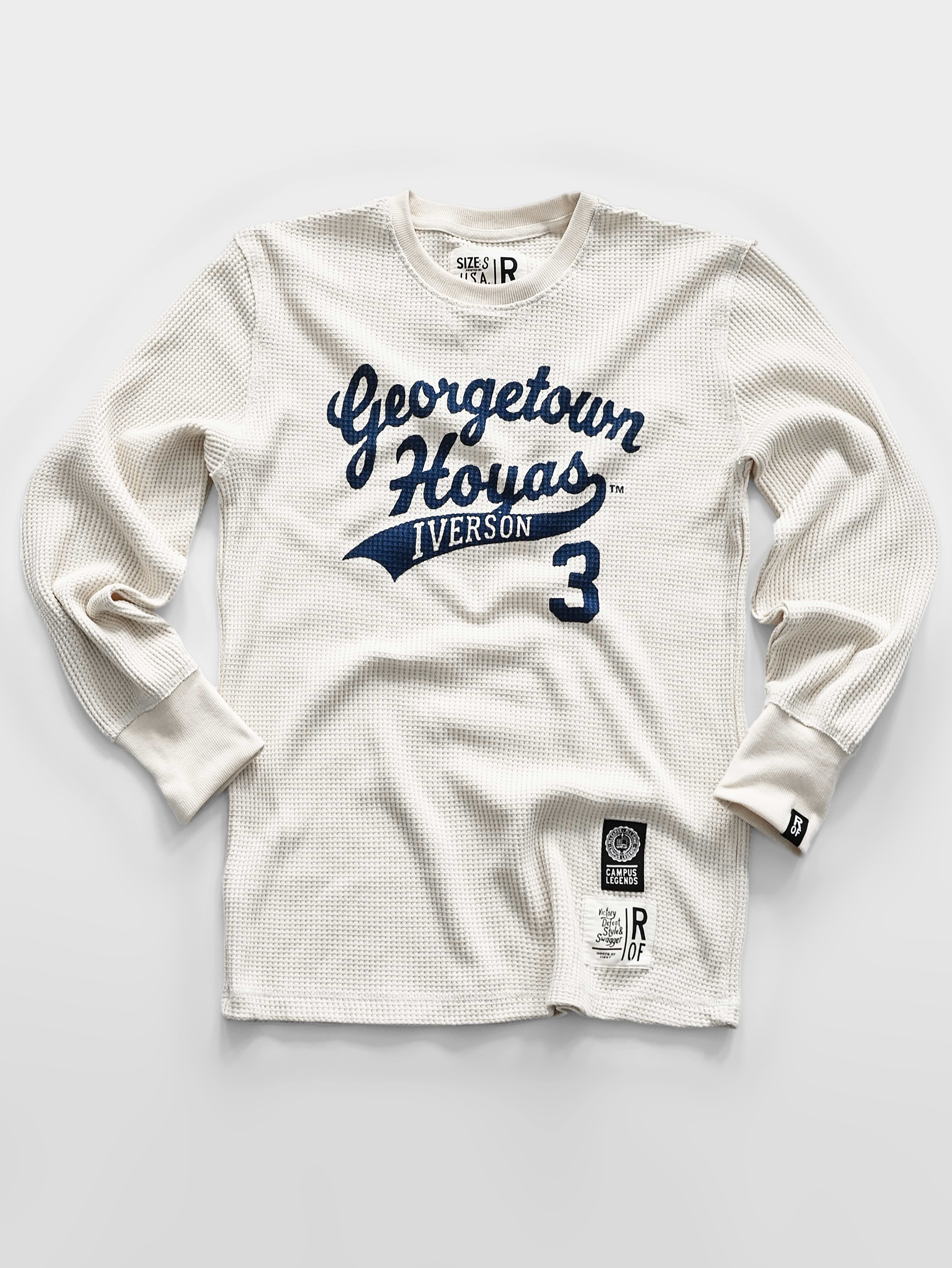 GU - Allen Iverson Hoyas #3 Ivory Thermal