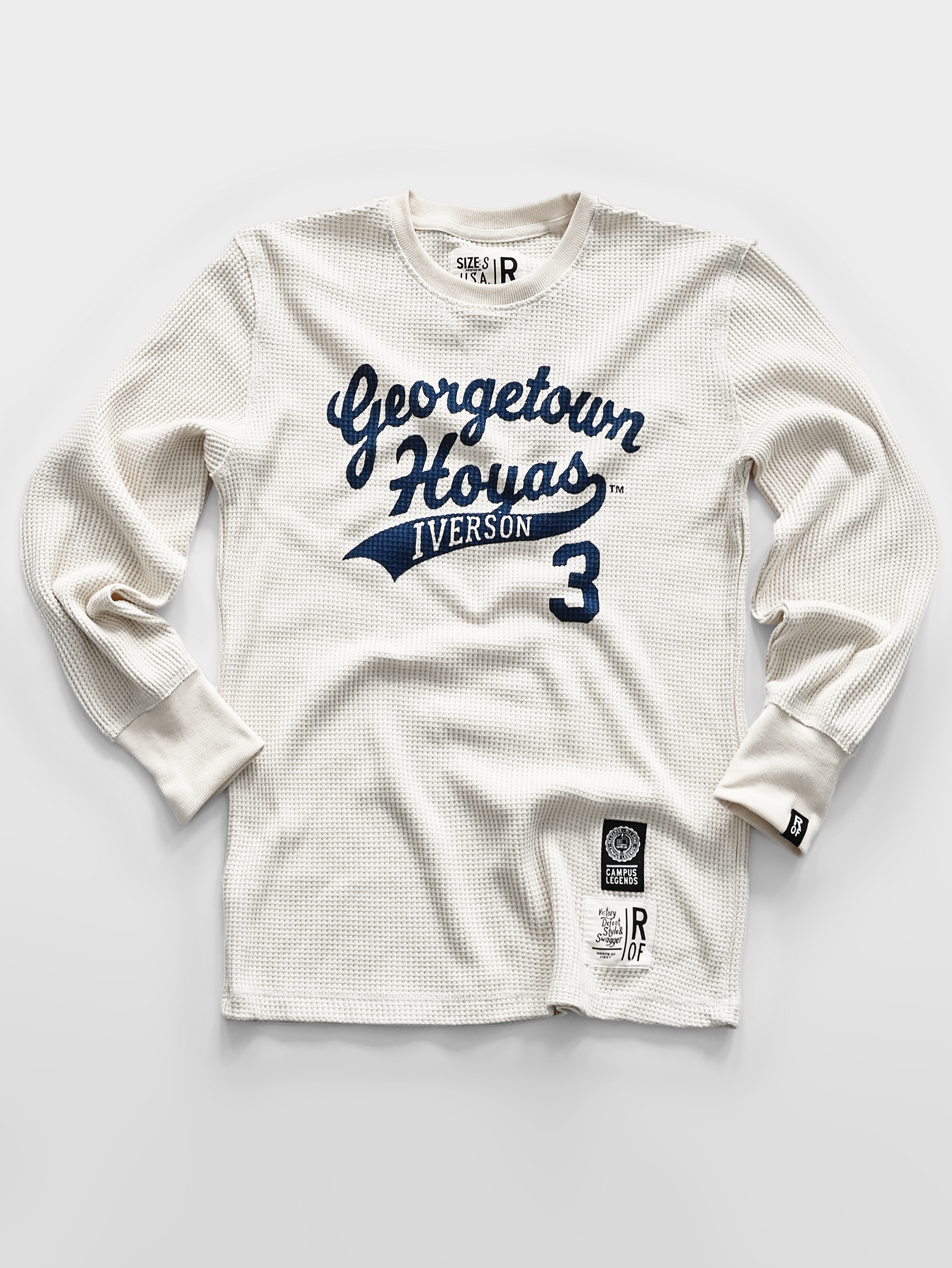 GU - Allen Iverson Hoyas #3 Ivory Thermal