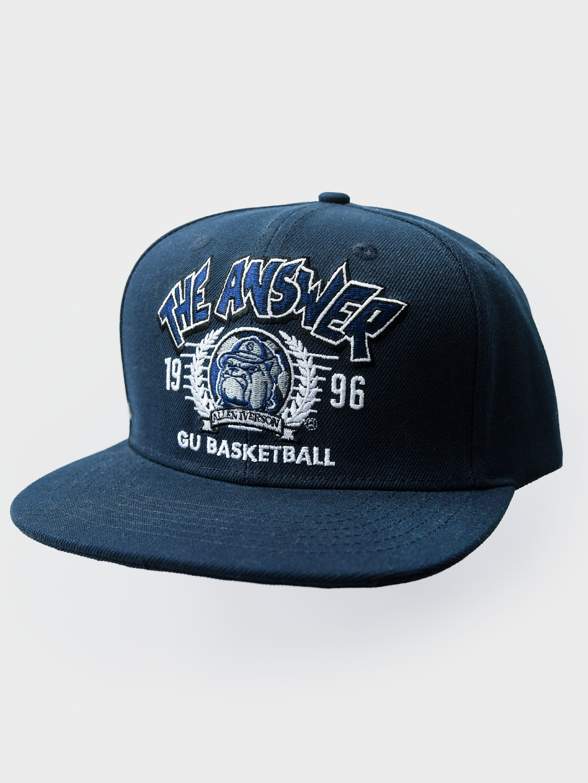 GU - Allen Iverson Hoyas ‘96 Navy Snapback Hat
