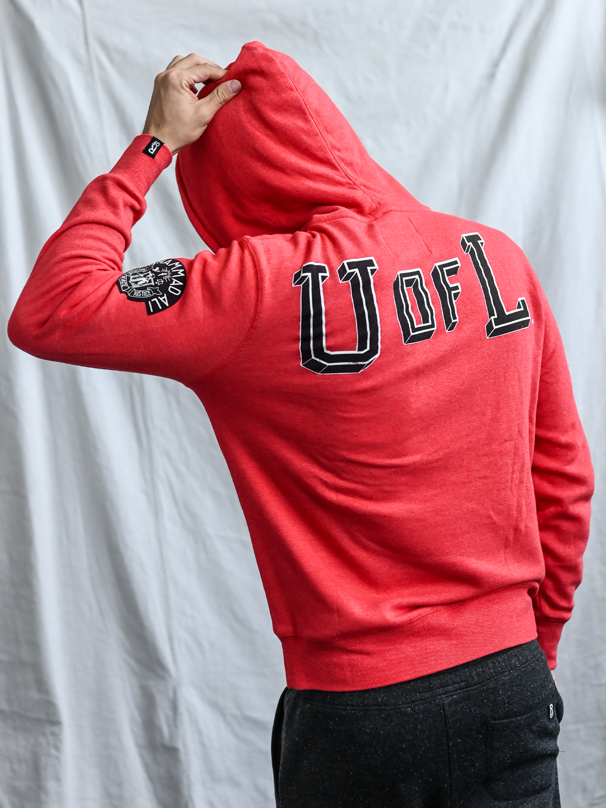UofL - Ali Peace & Justice Red PO Hoody