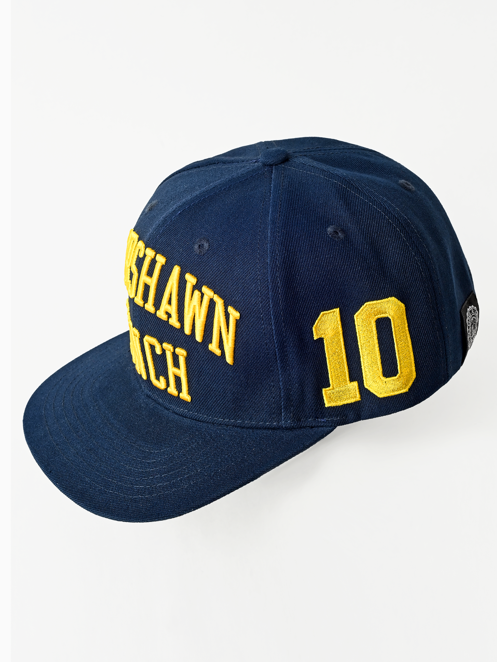 CAL - Marshawn Lynch #10 Navy Snapback Hat