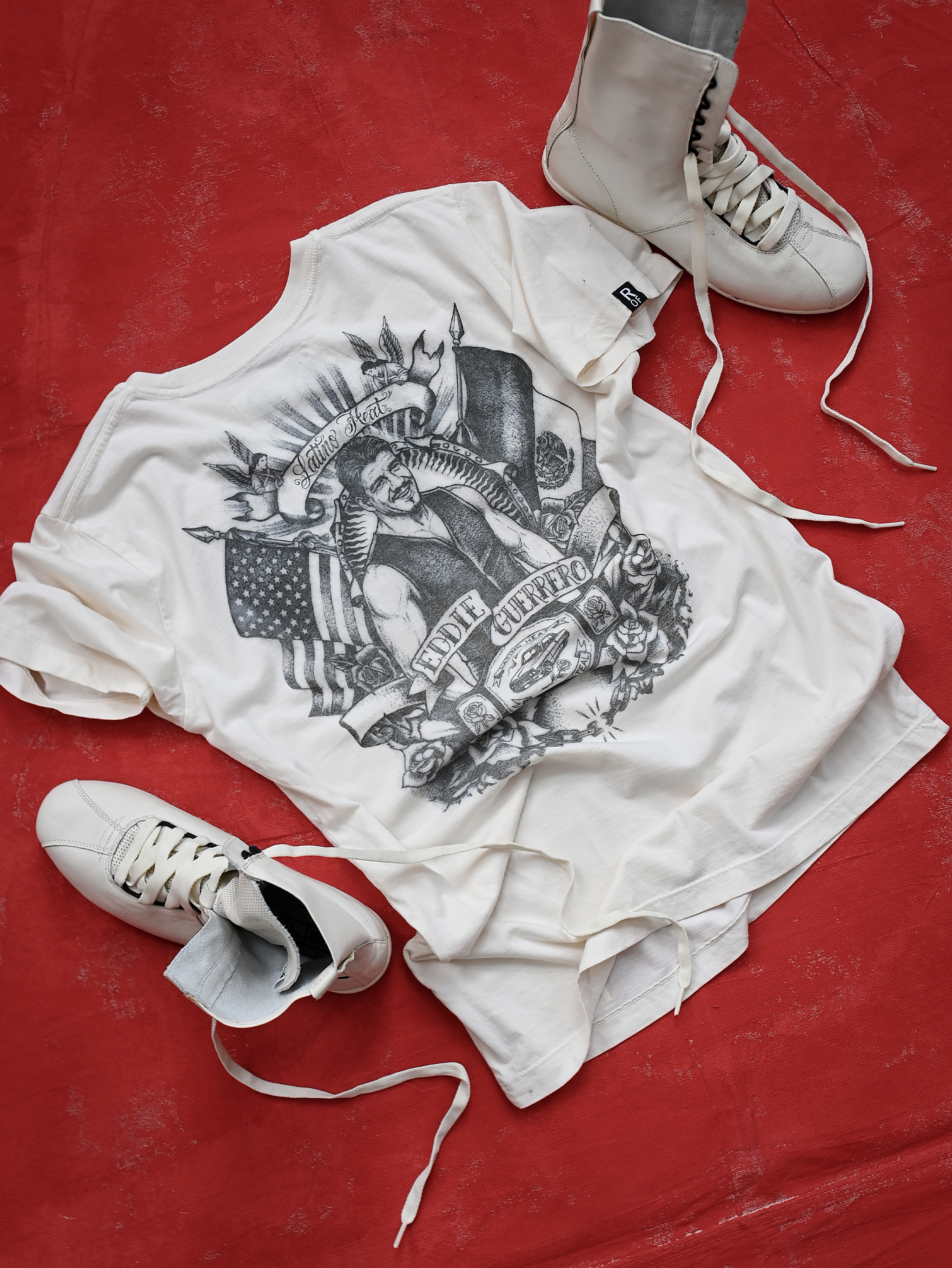Eddie Guerrero Latino Heat White Tee