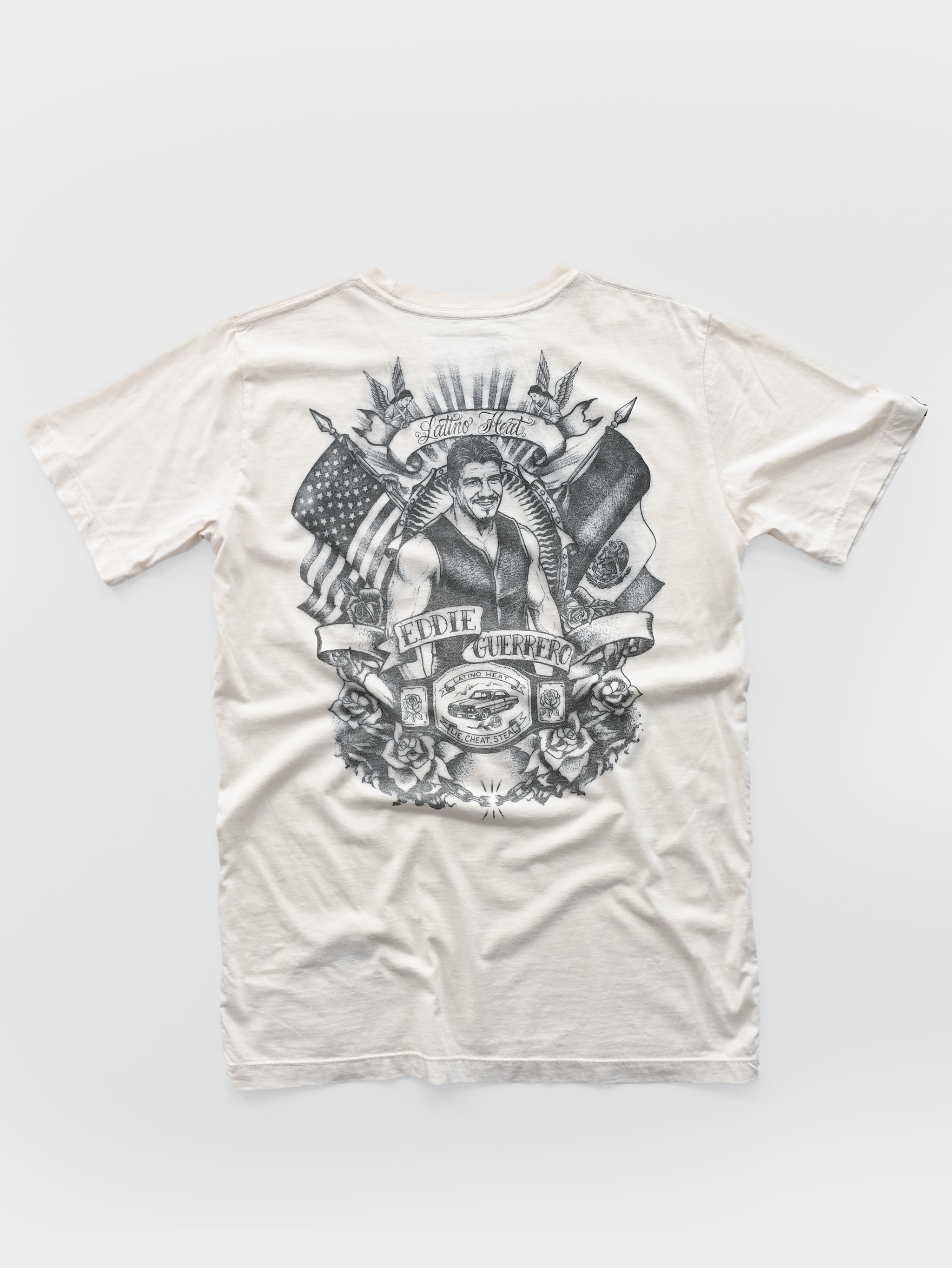 Eddie Guerrero Latino Heat White Tee