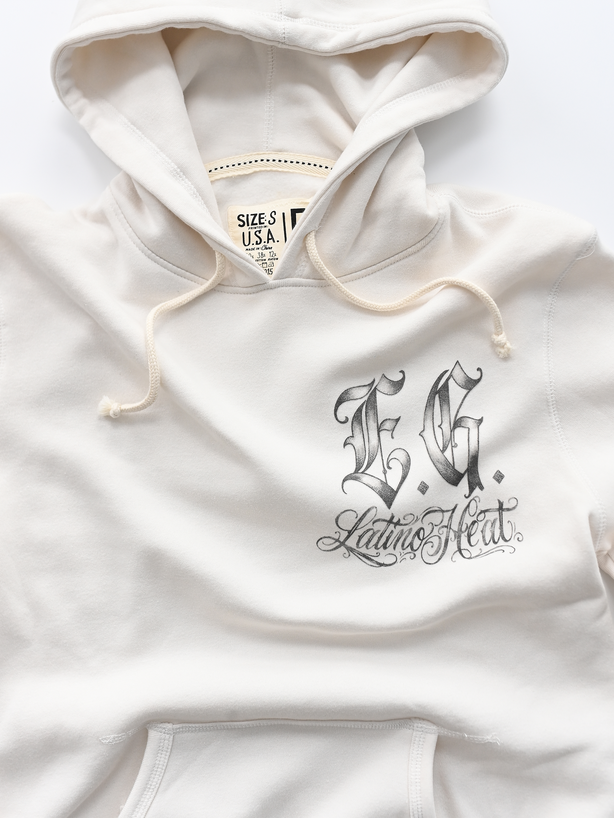 Eddie Guerrero Latino Heat White PO Hoody