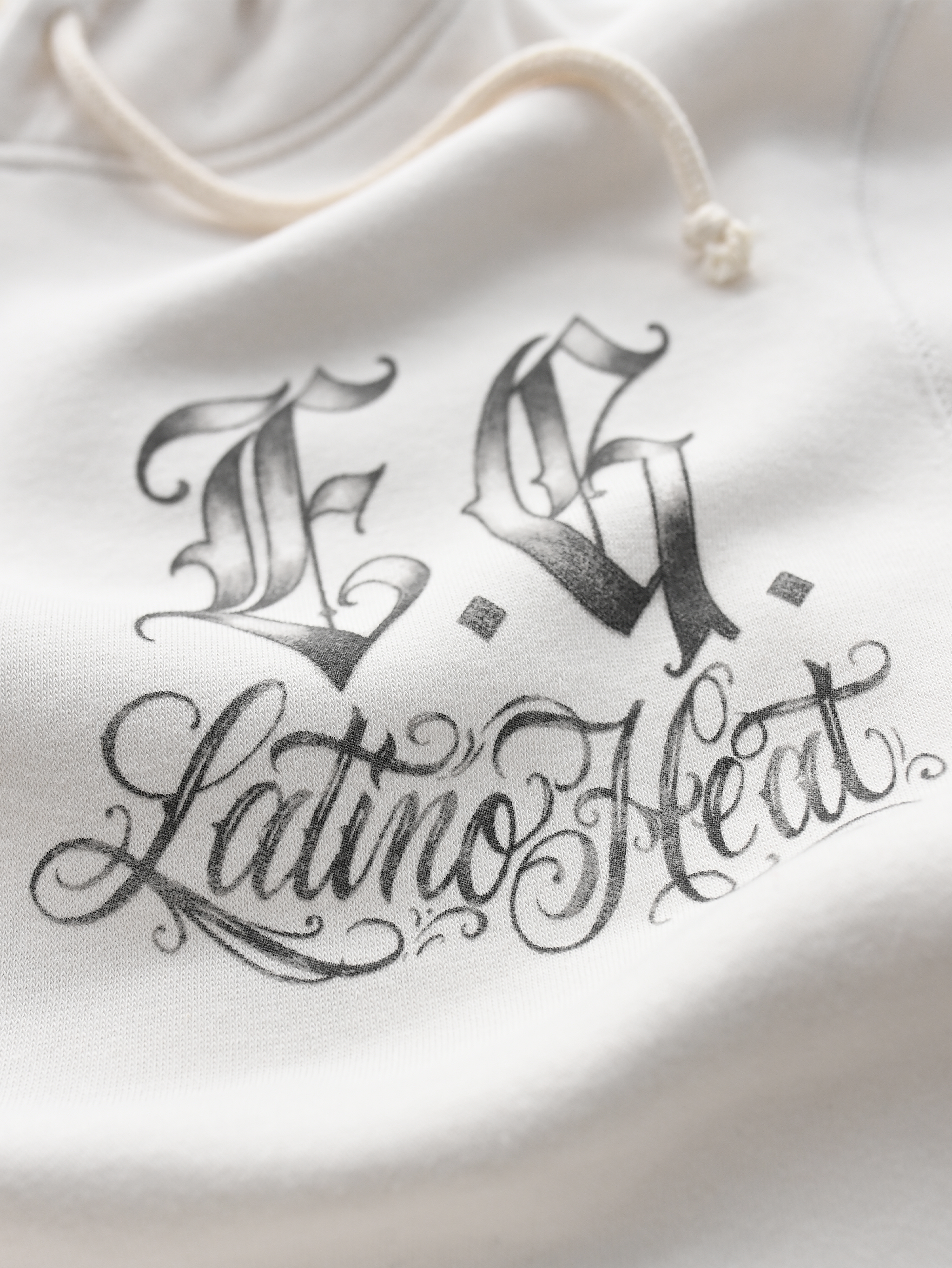 Eddie Guerrero Latino Heat White PO Hoody