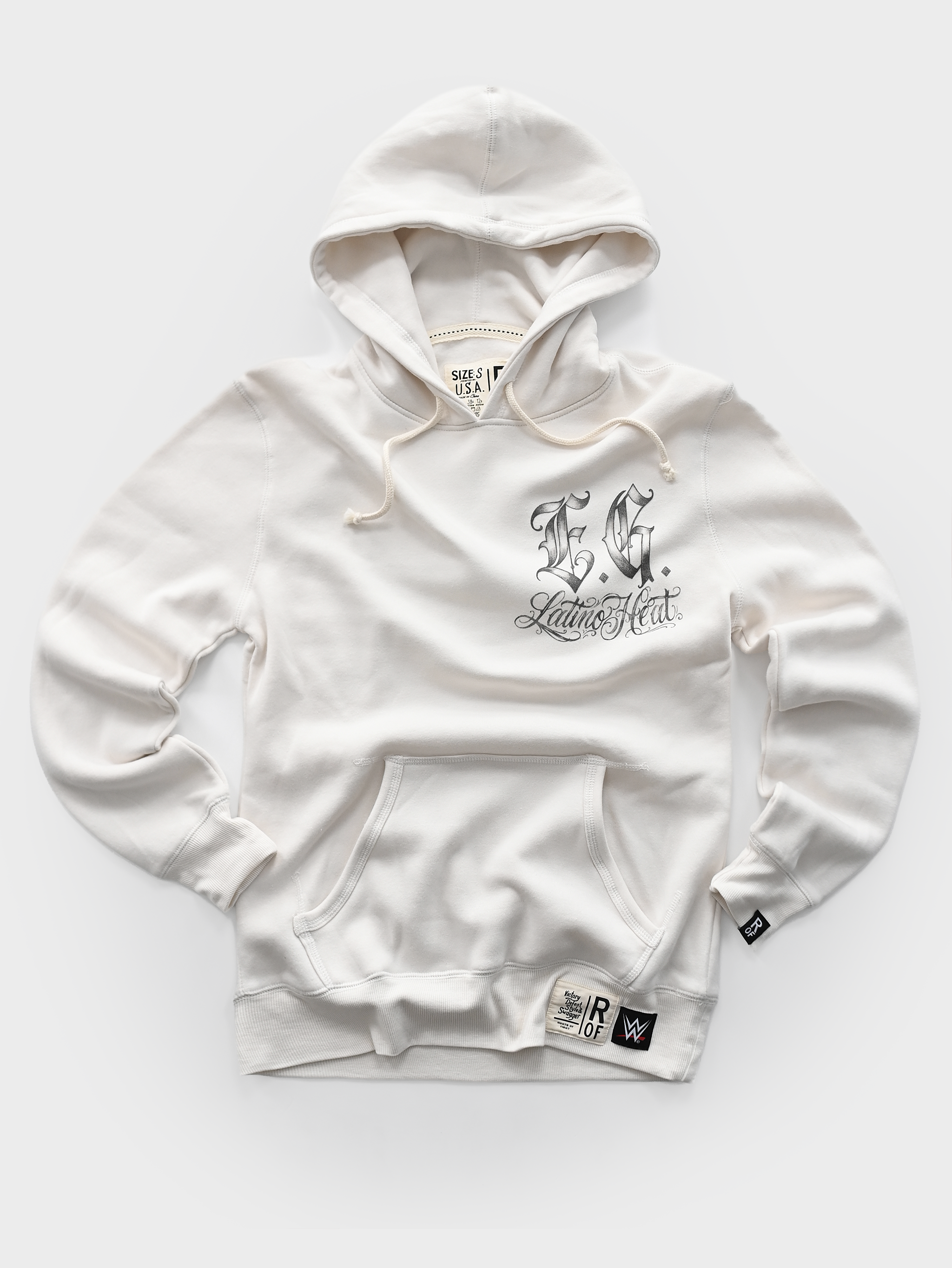 Eddie Guerrero Latino Heat White PO Hoody