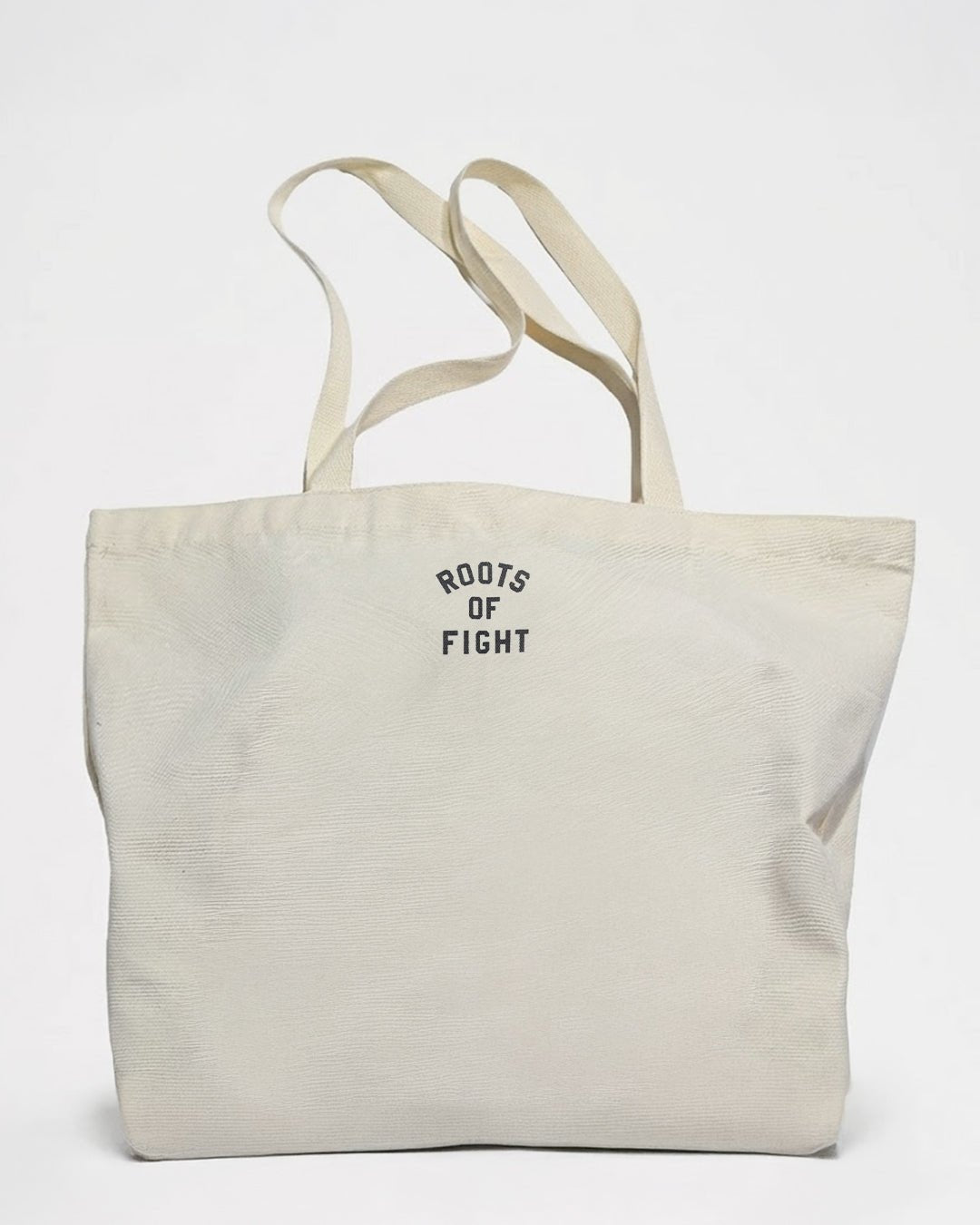 AC/DC Highway To Hell Ivory Tote Bag - Roots of Fight Canada
