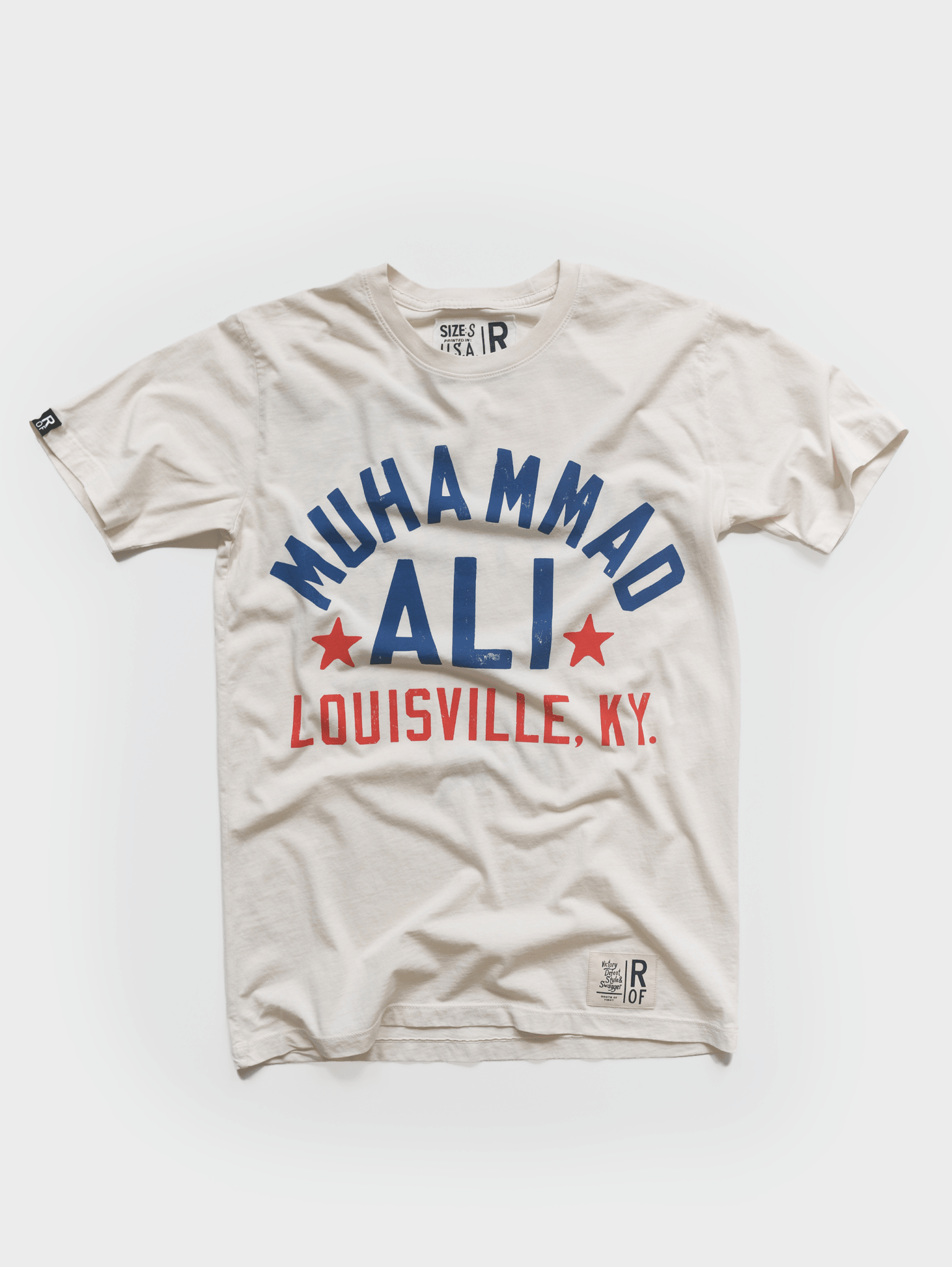 Ali Classic Float Quote Tee - Roots of Fight Canada