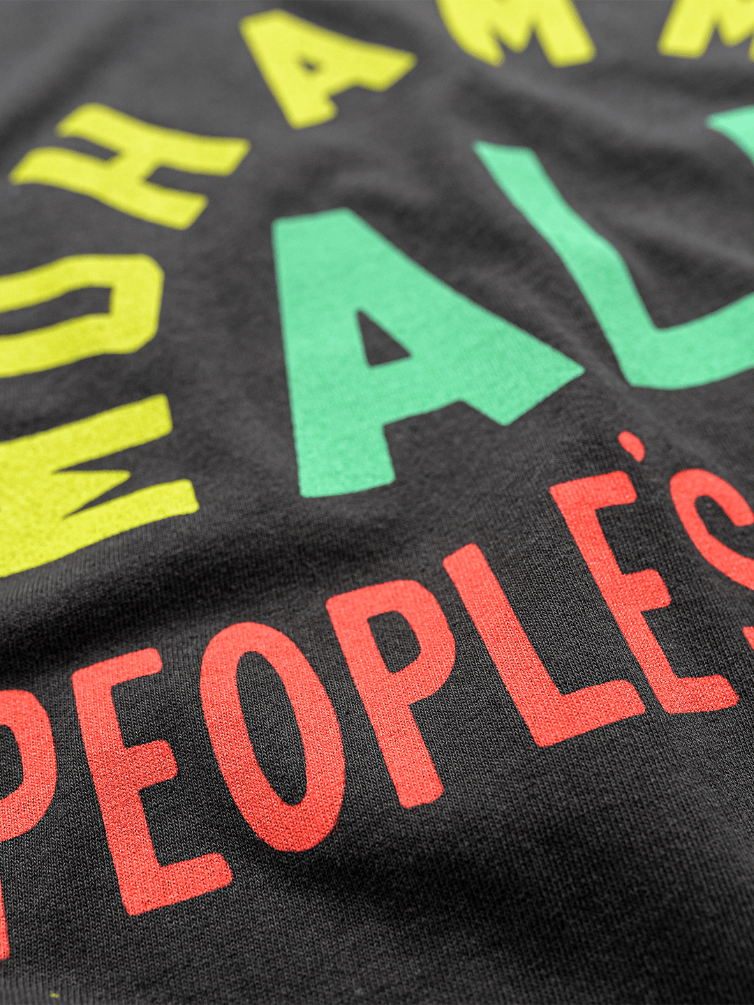 Ali People's Champ Black Muscle Tee - Roots of Fight Canada