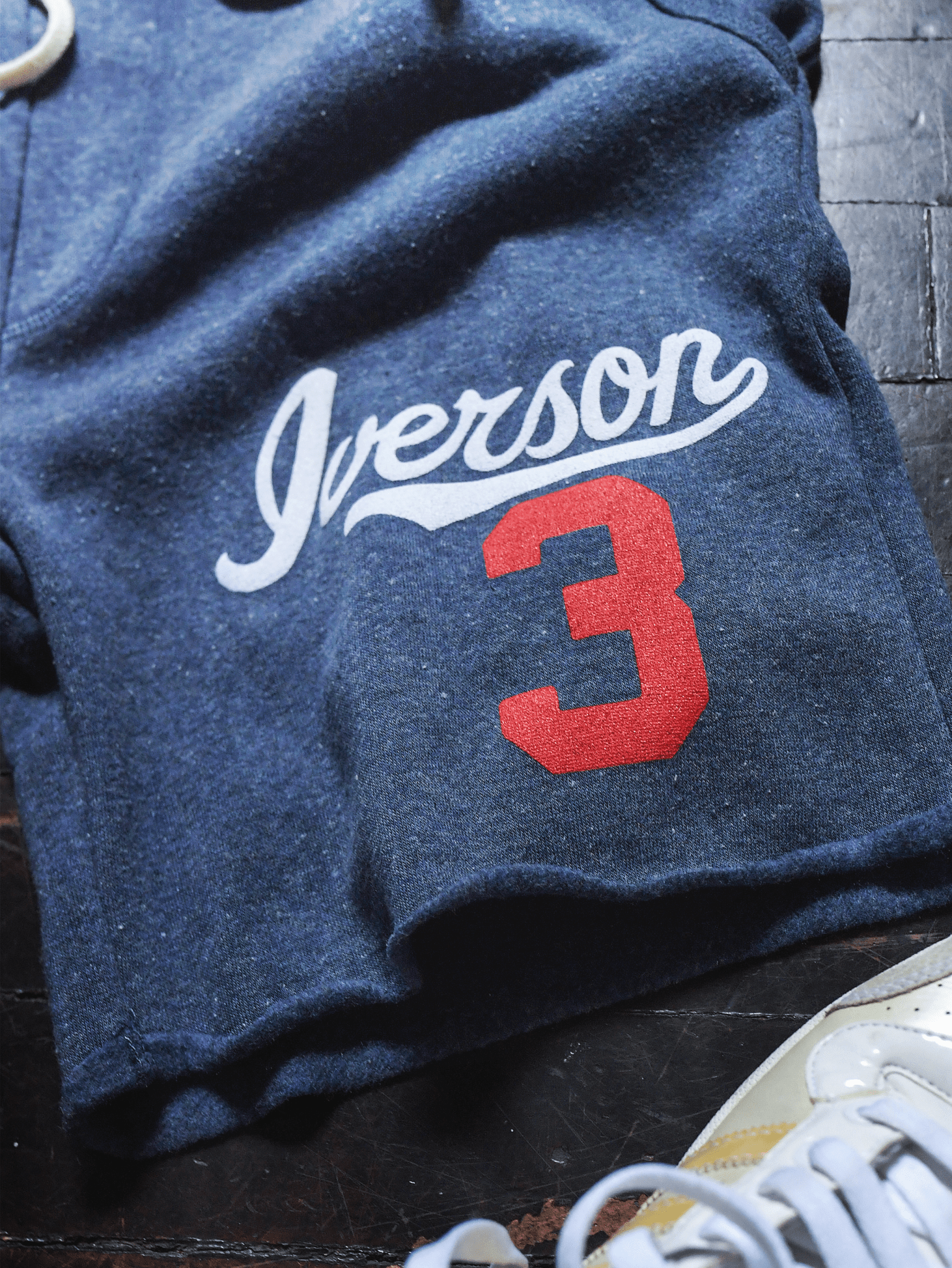 Allen Iverson Only Strong Survive Navy Shorts - Roots of Fight Canada