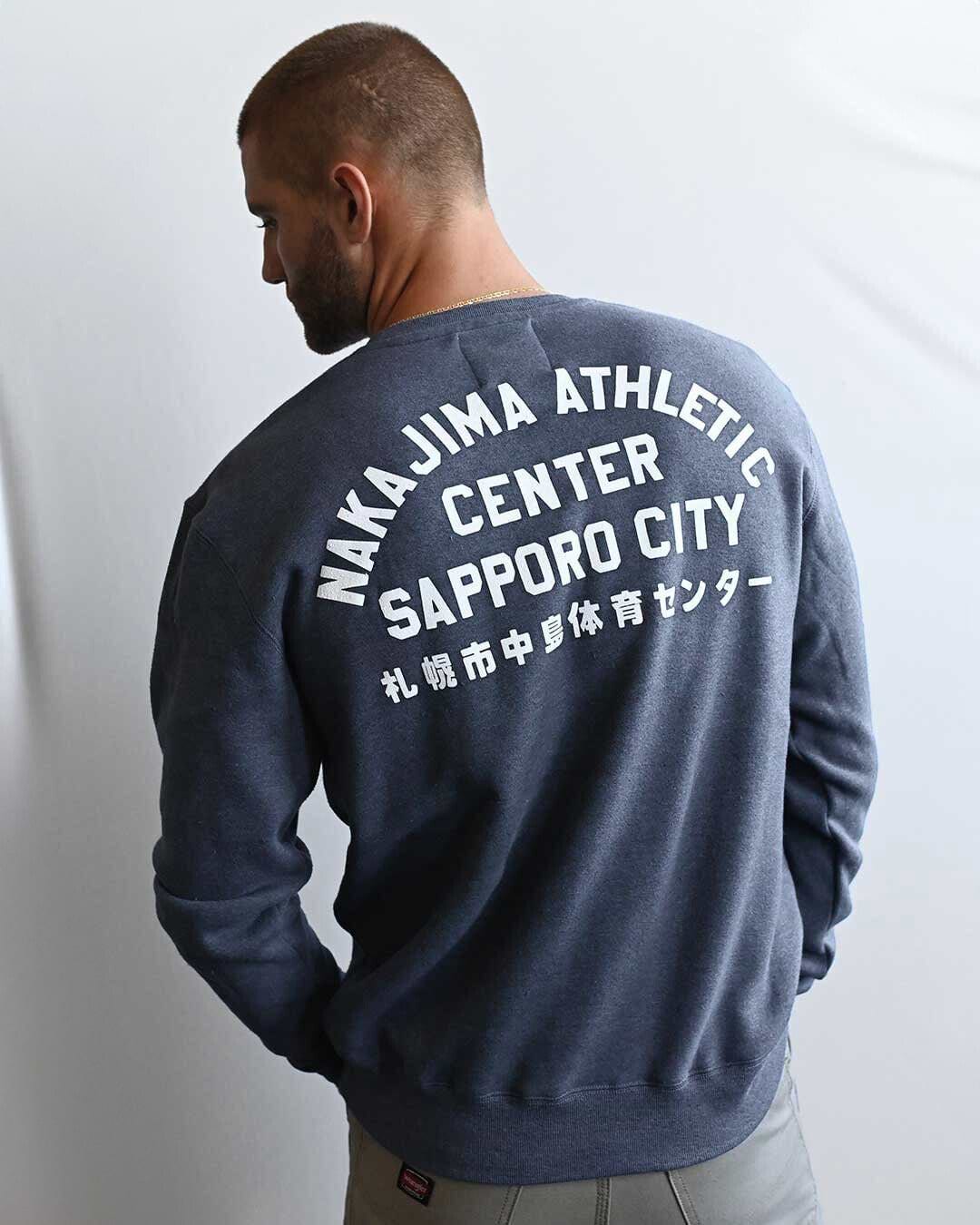 Bret Hart Hitman Japan Navy Sweatshirt - Roots of Fight Canada