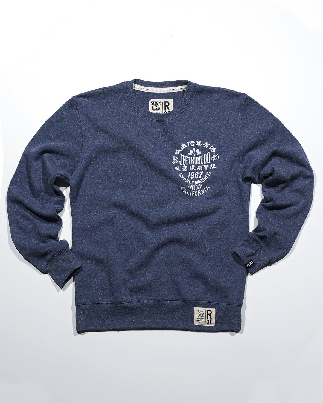 Bruce Lee Jeet Kune Do '67 Navy Sweatshirt - Roots of Fight Canada