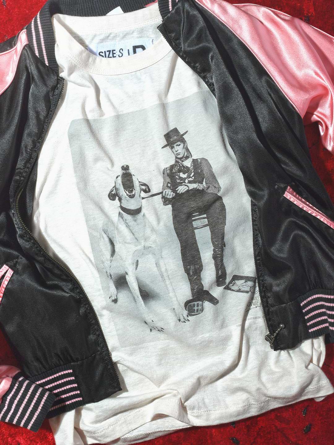 David Bowie Diamond Dogs Photo White Women's Tee - Roots of Fight Canada