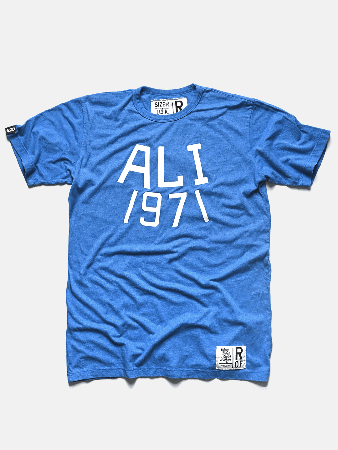 FOTC - Ali 1971 Blue Tee - Roots of Fight Canada