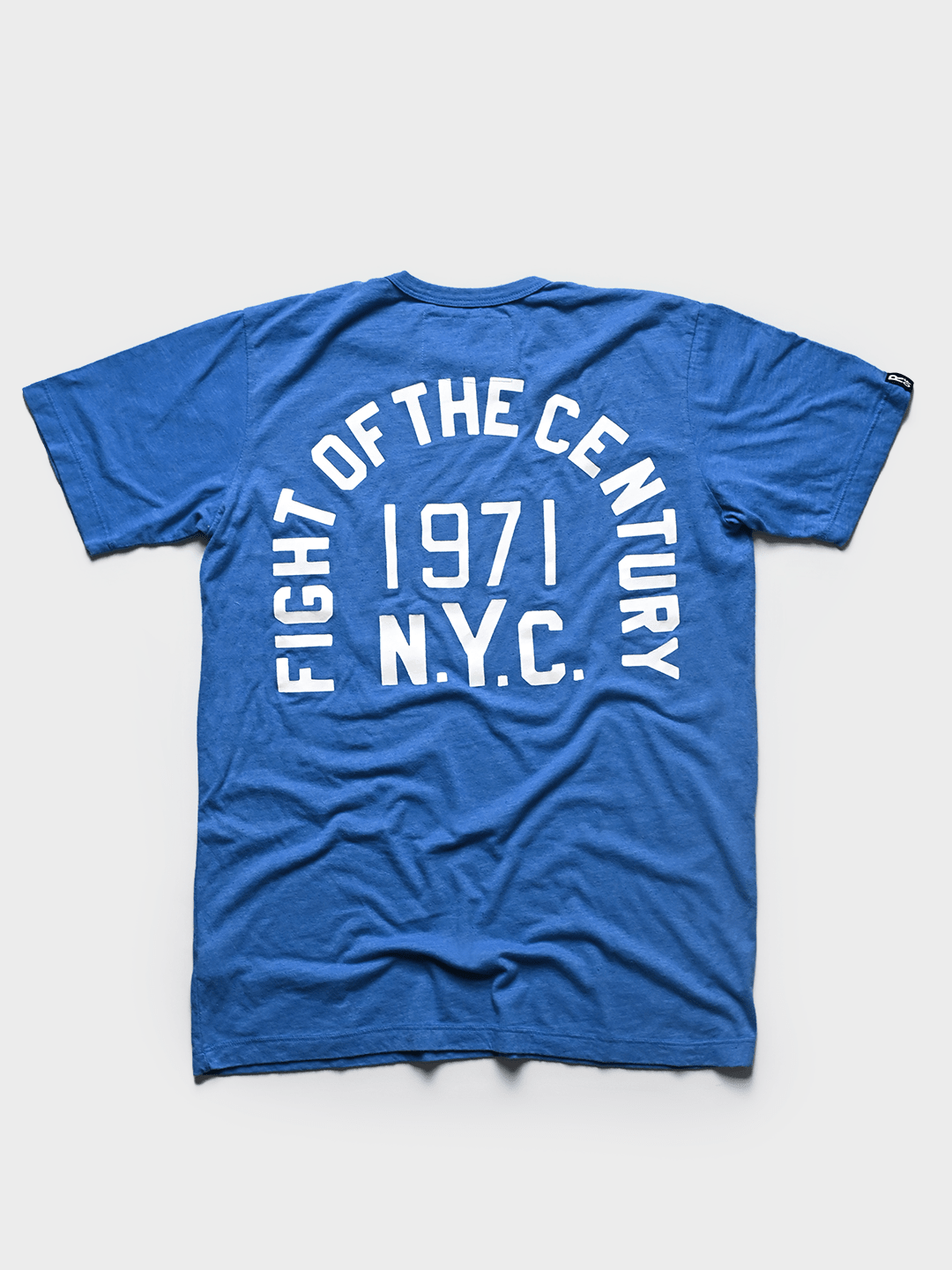 FOTC - Ali 1971 Blue Tee - Roots of Fight Canada