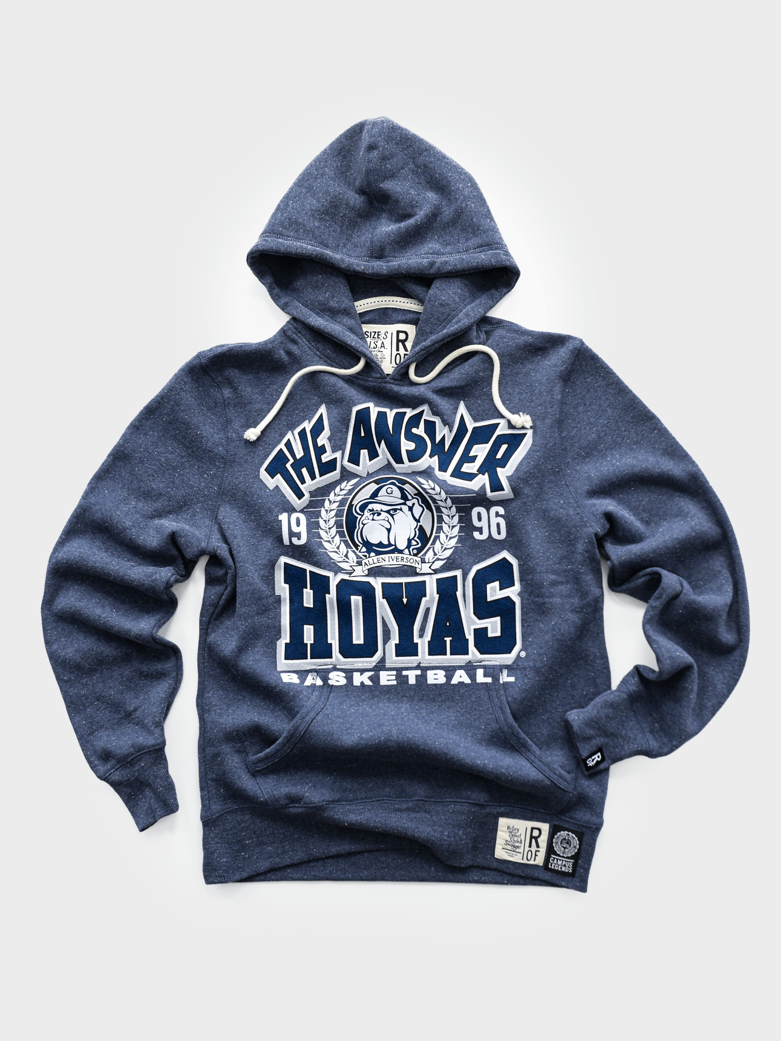 GU - Allen Iverson The Answer '96 Navy PO Hoody - Roots of Fight Canada