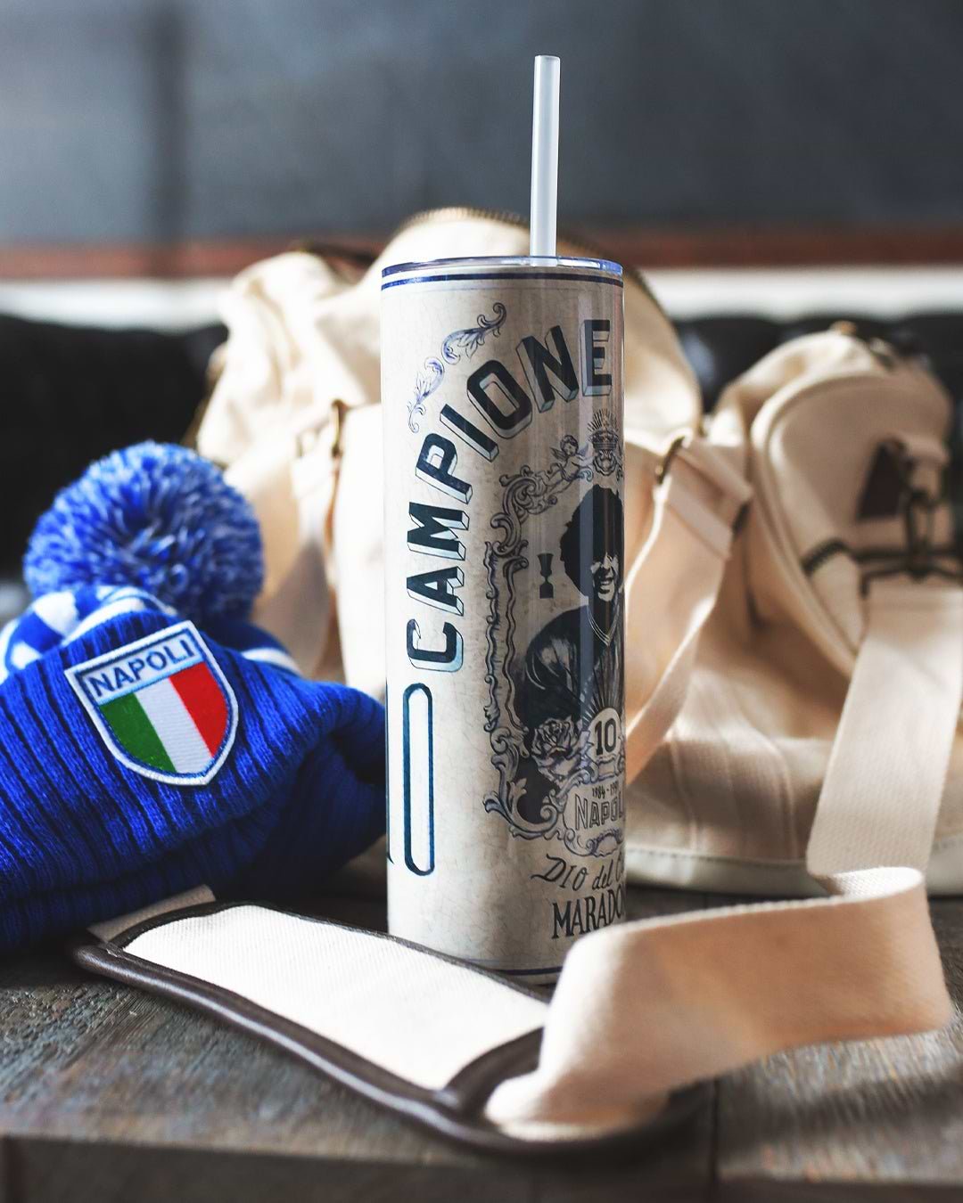 Maradona Campione D’Italia Tumbler - Roots of Fight Canada