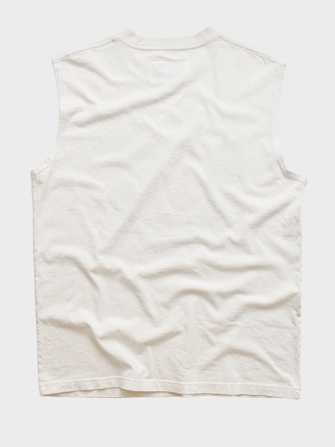 Muay Thai White Muscle Tee - Roots of Fight Canada