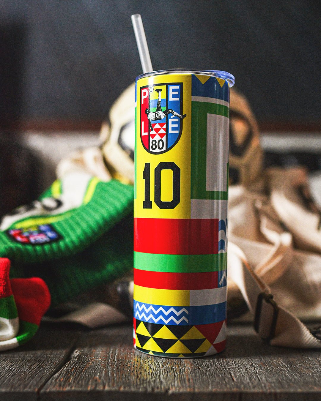 Pelé Bicycle Kick Tumbler - Roots of Fight Canada