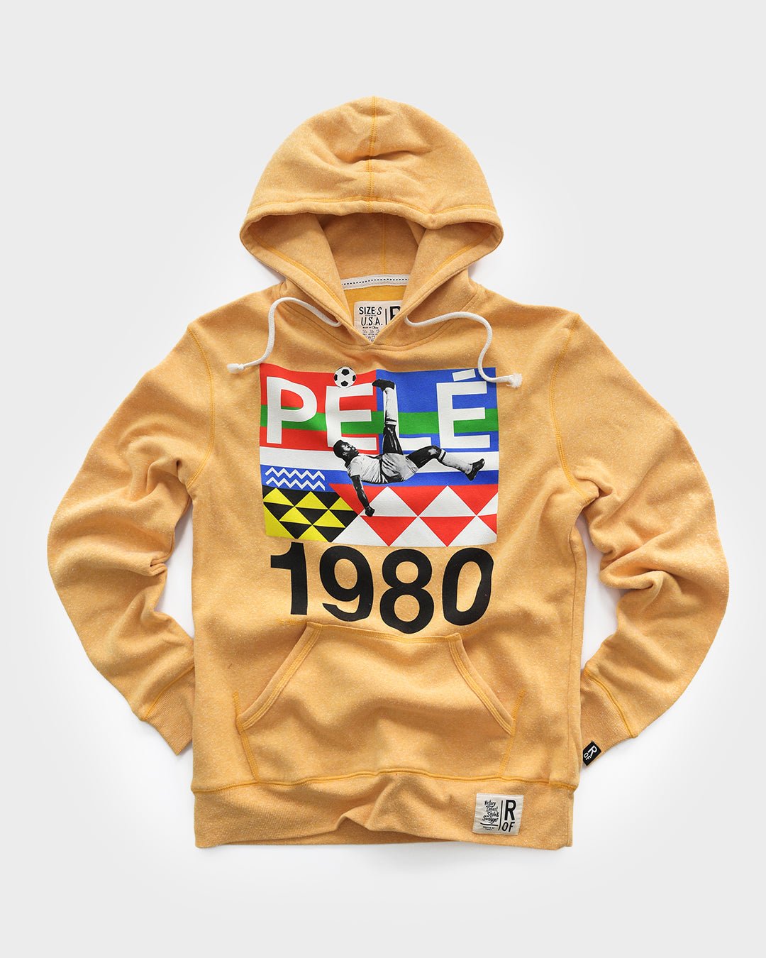 Pelé Brasil 1980 Gold PO Hoody - Roots of Fight Canada