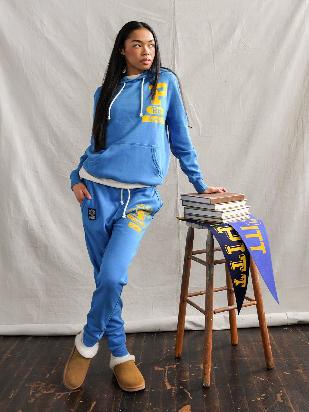PITT - Panthers Football Blue PO Hoody - Roots of Fight Canada