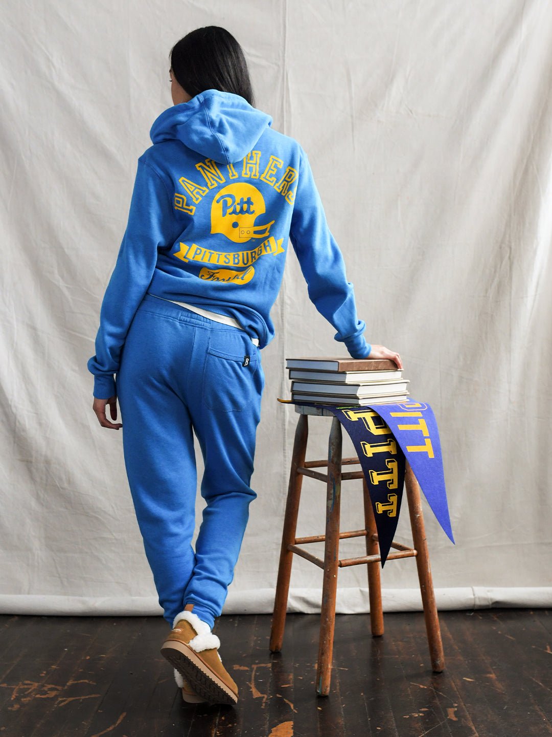 PITT - Panthers Football Blue PO Hoody - Roots of Fight Canada