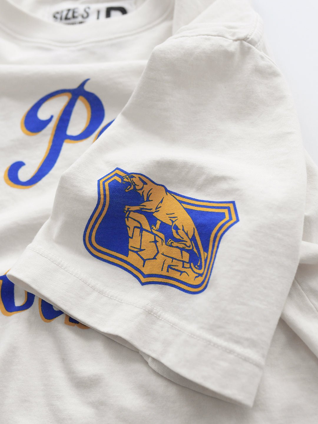 PITT - Panthers Football Vintage White Tee - Roots of Fight Canada