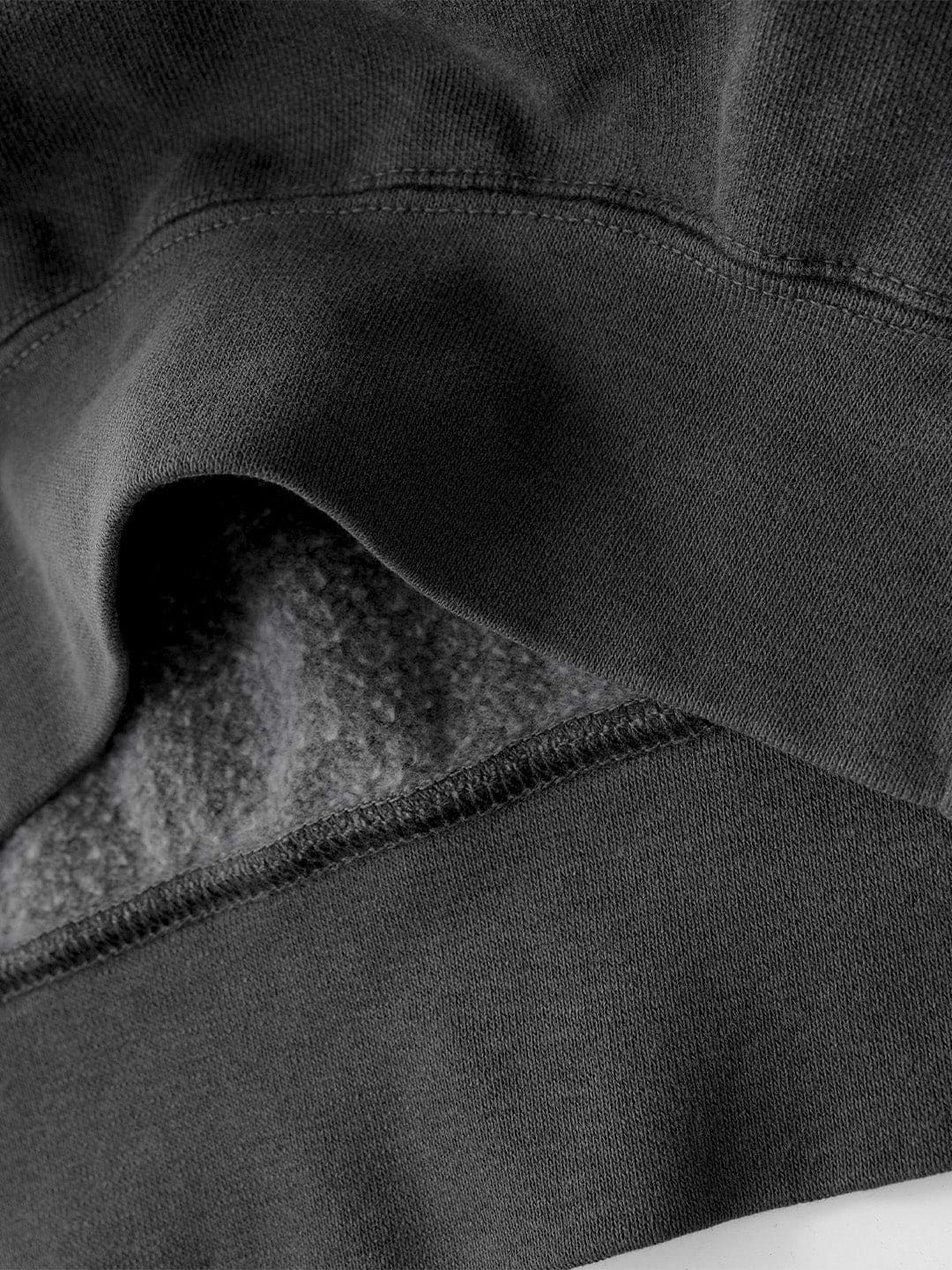 Premium Midweight Quarter - Zip Charcoal Sweatshirt - Roots of Fight Canada