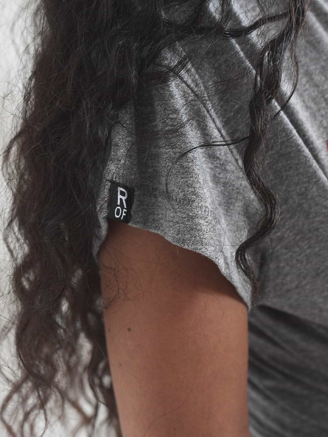 Roddy Piper Villain Women's Grey Tee - Roots of Fight Canada