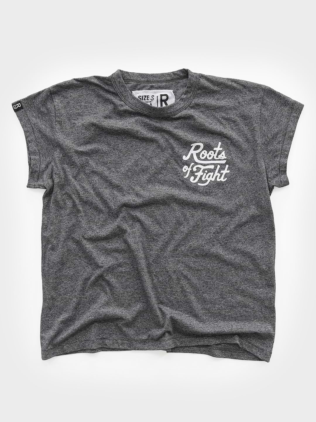 ROF Signature Women's Black Tee - Roots of Fight Canada