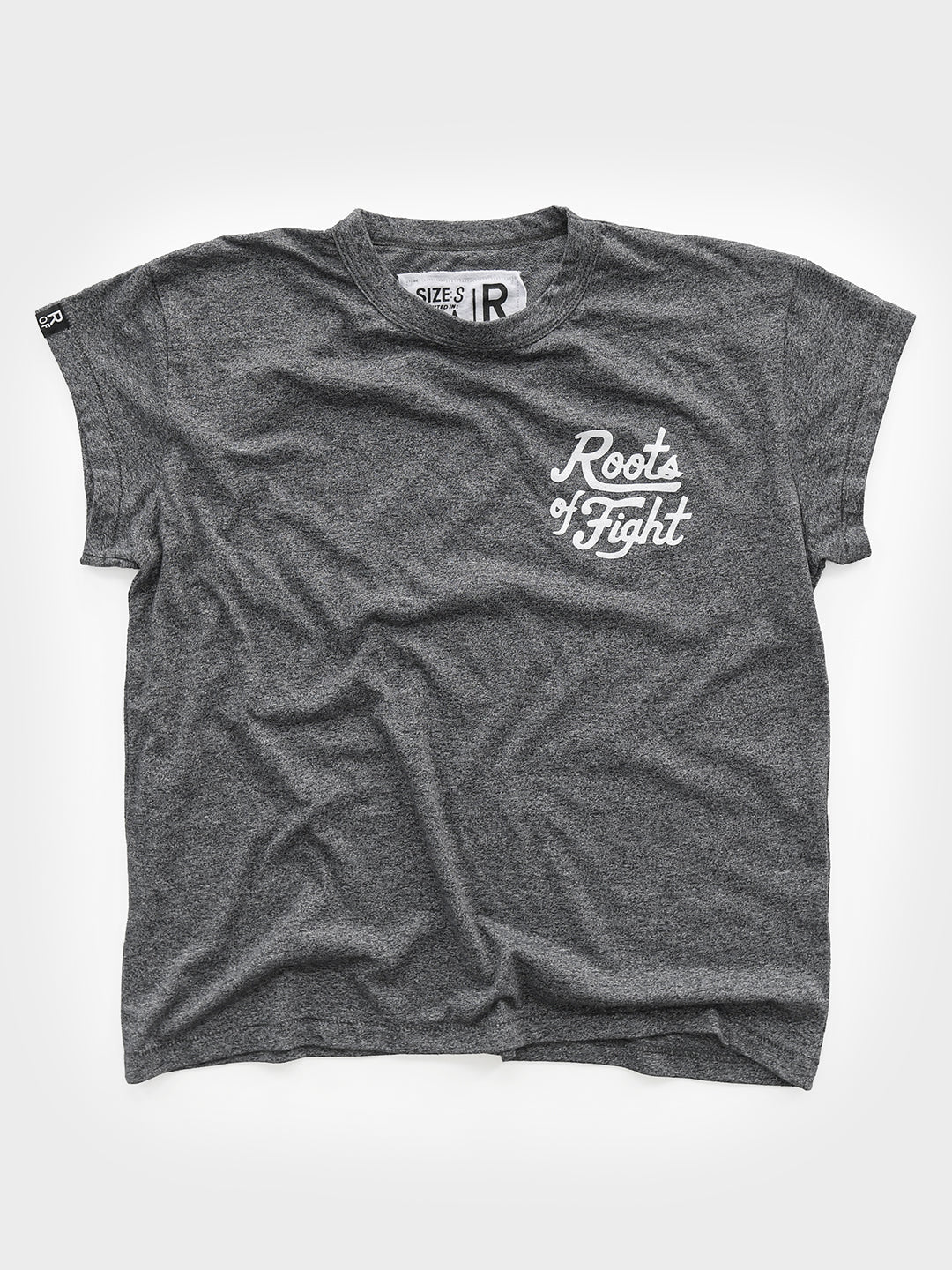 ROF Signature Women's Black Tee - Roots of Fight Canada