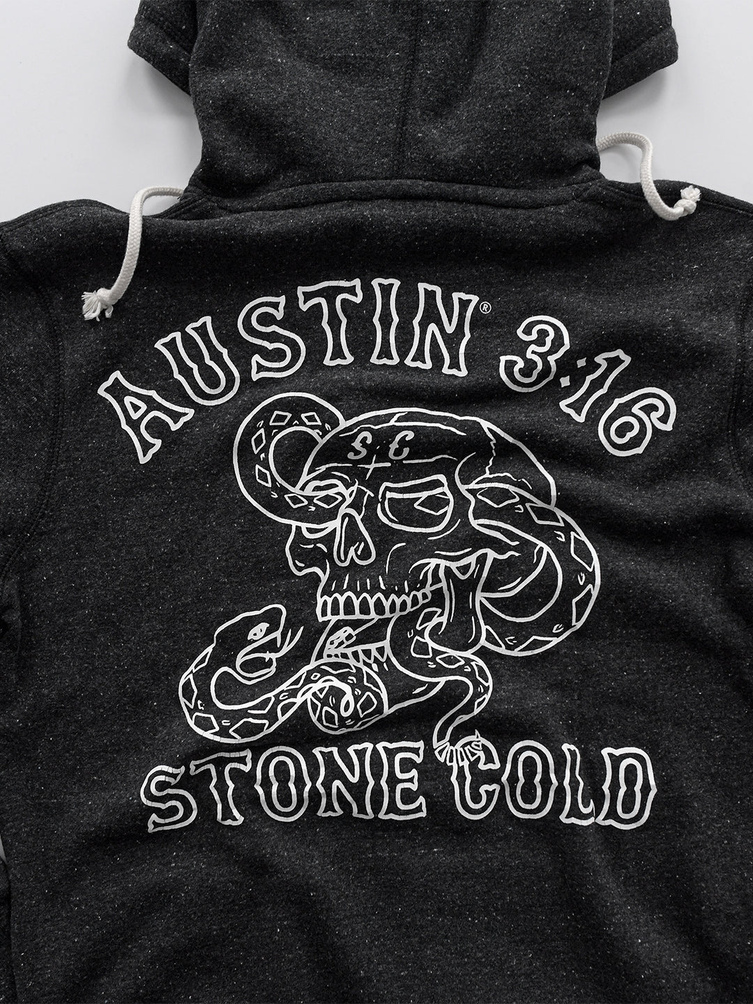 Stone Cold Austin 3:16 Black PO Hoody - Roots of Fight Canada