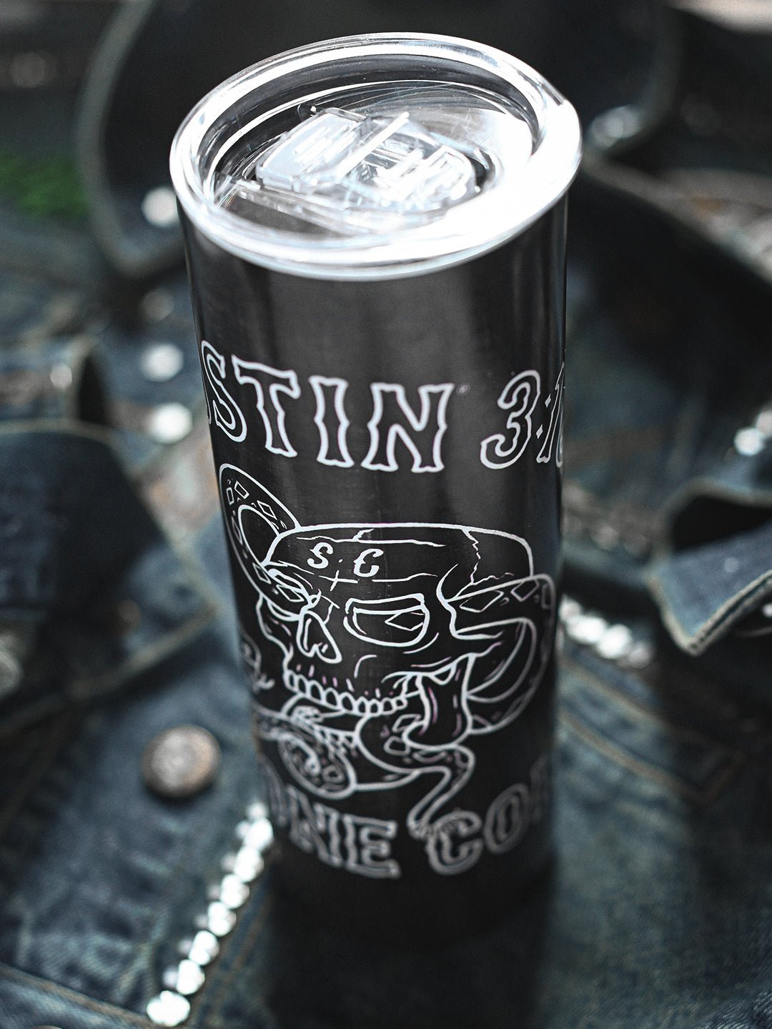 Stone Cold Steve Austin 3:16 Black Tumbler - Roots of Fight Canada