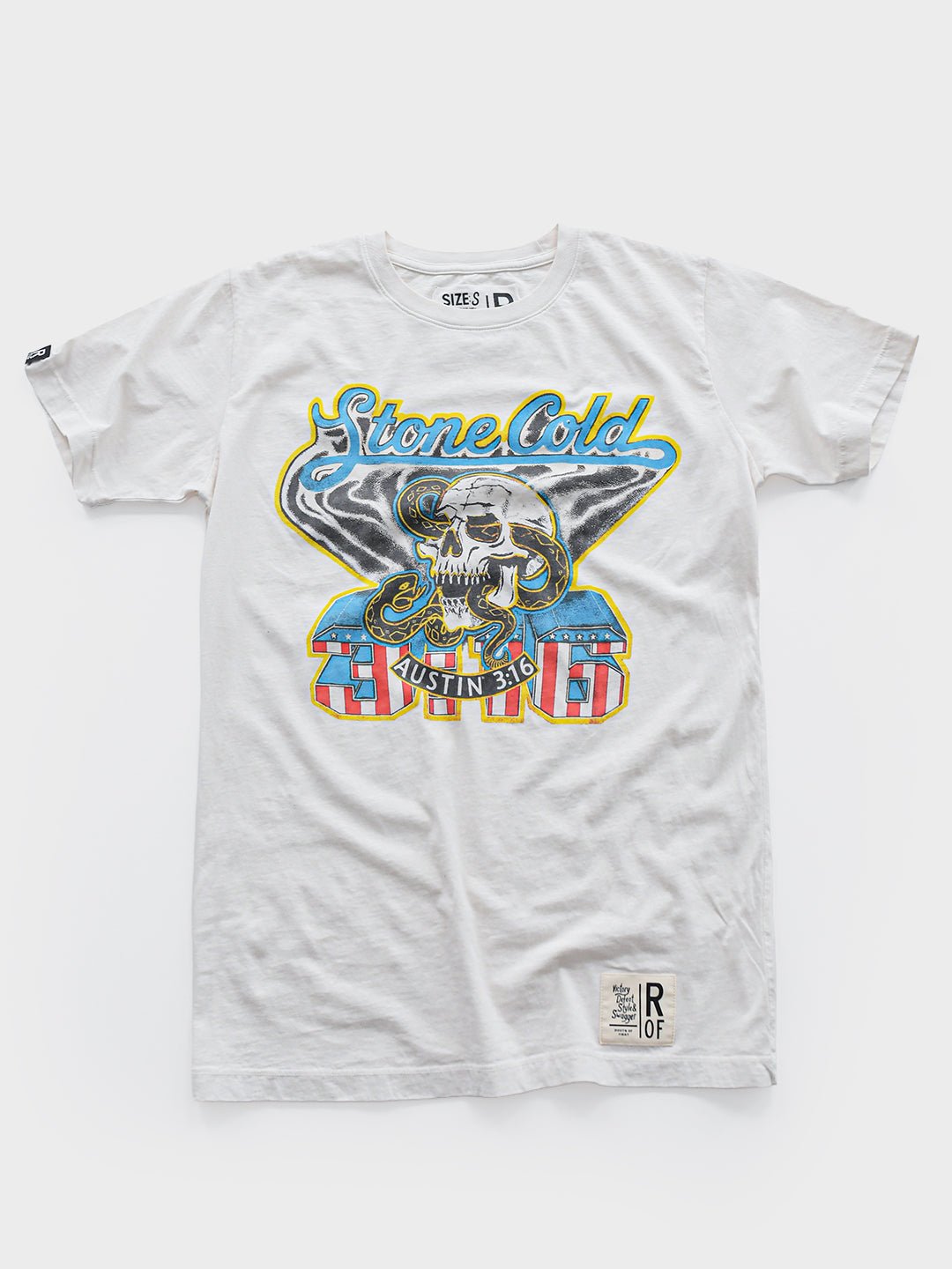 Stone Cold Steve Austin Verse White Tee - Roots of Fight Canada