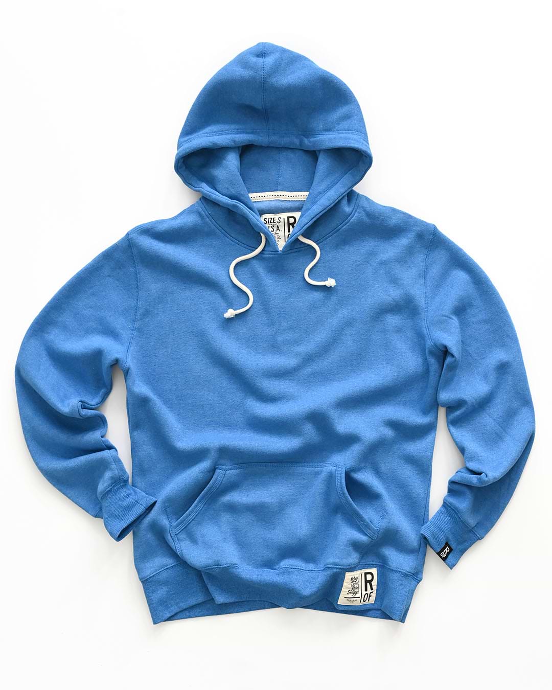 Supersoft Midweight Heather Blue Hoody - Roots of Fight Canada