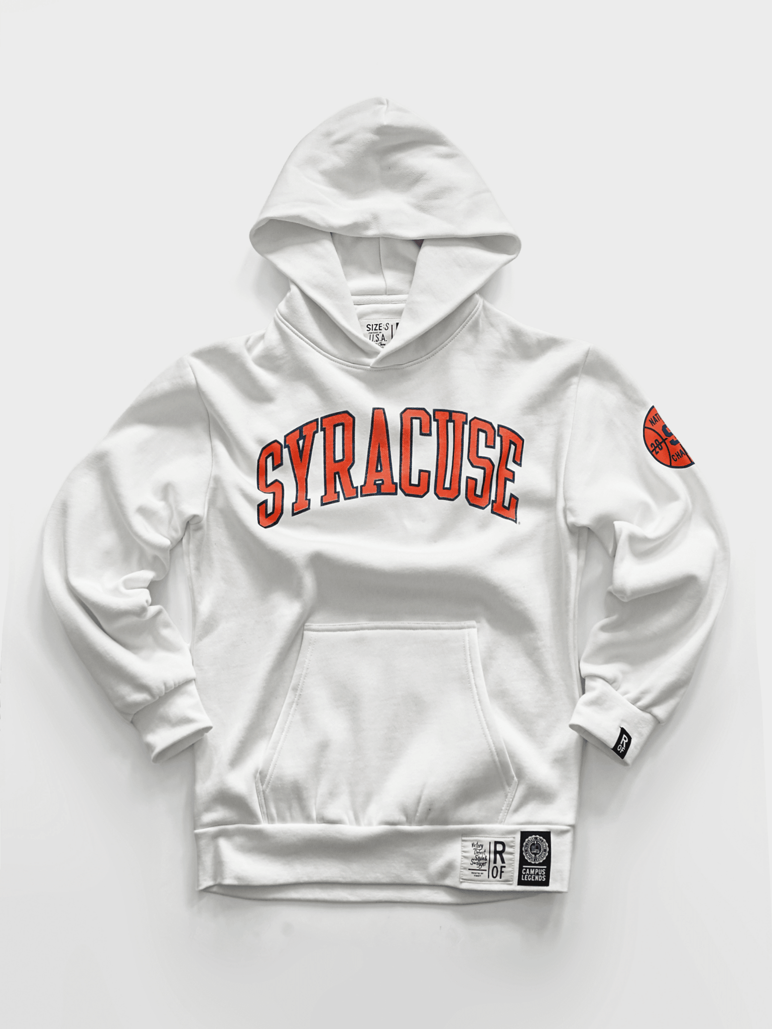SYR - Carmelo Anthony White Heavyweight PO Hoody - Roots of Fight Canada