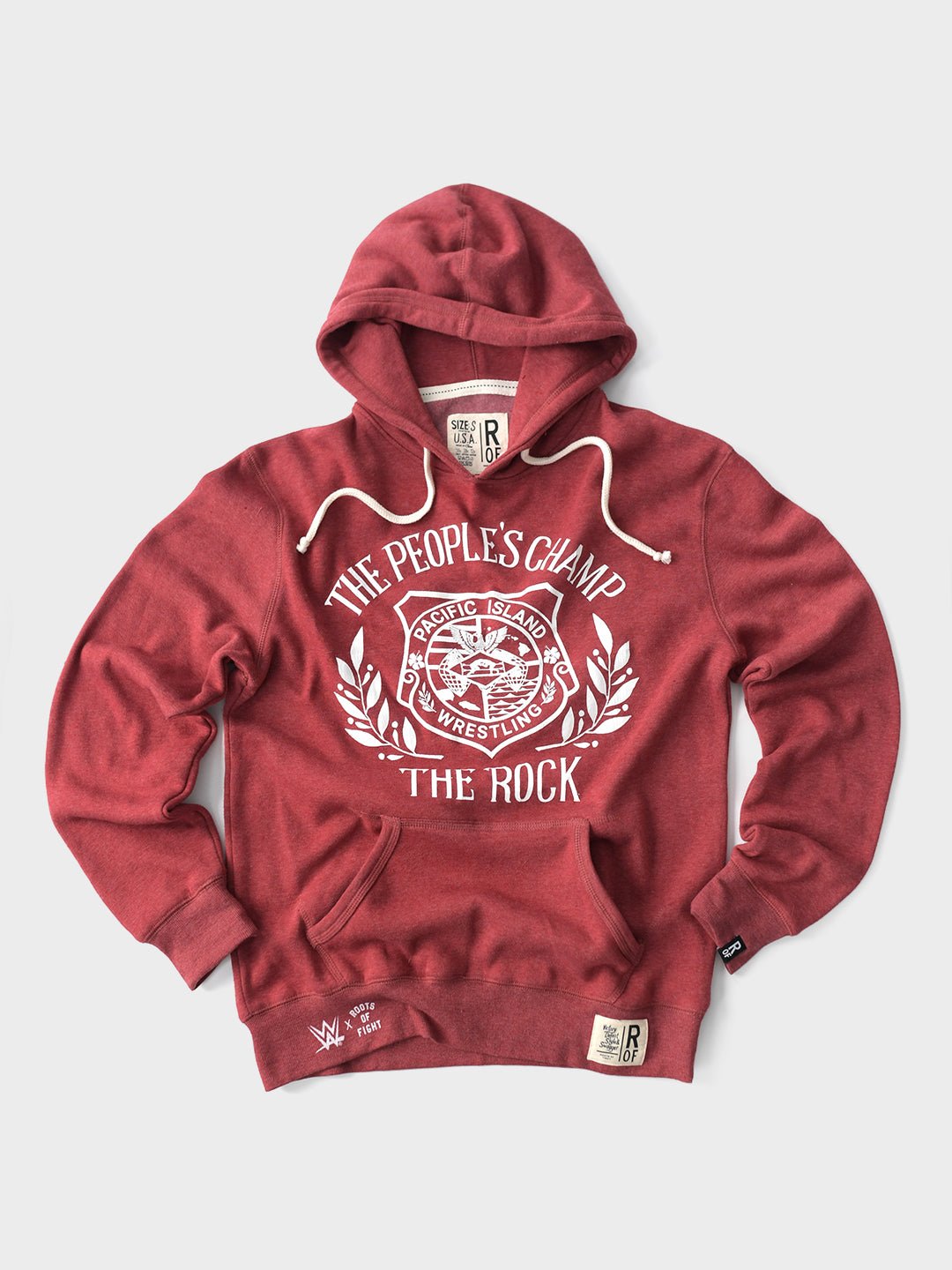 The Rock People's Champ Cardinal PO Hoody - Roots of Fight Canada