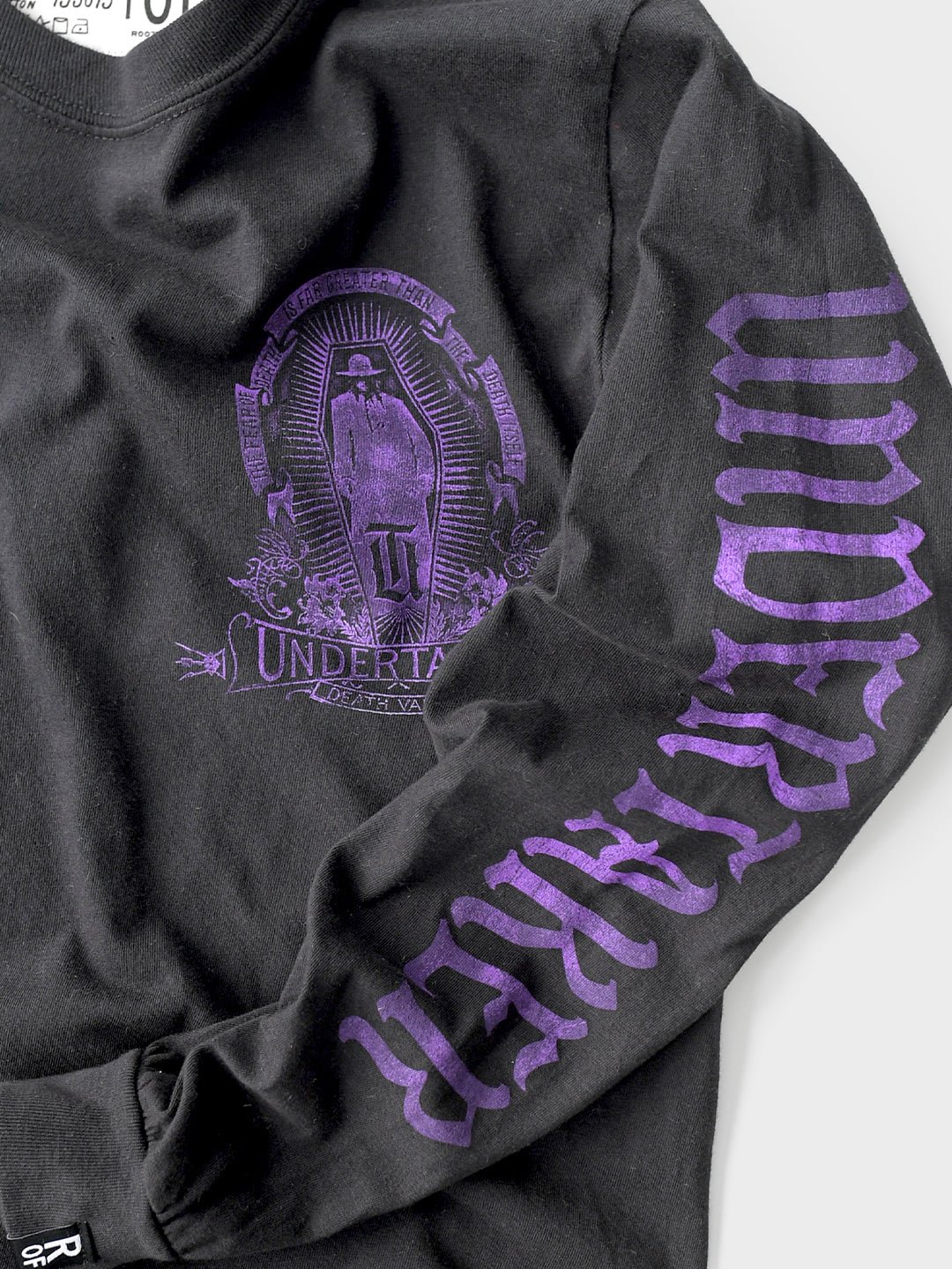 Undertaker Deadman Black Long Sleeve Tee - Roots of Fight Canada