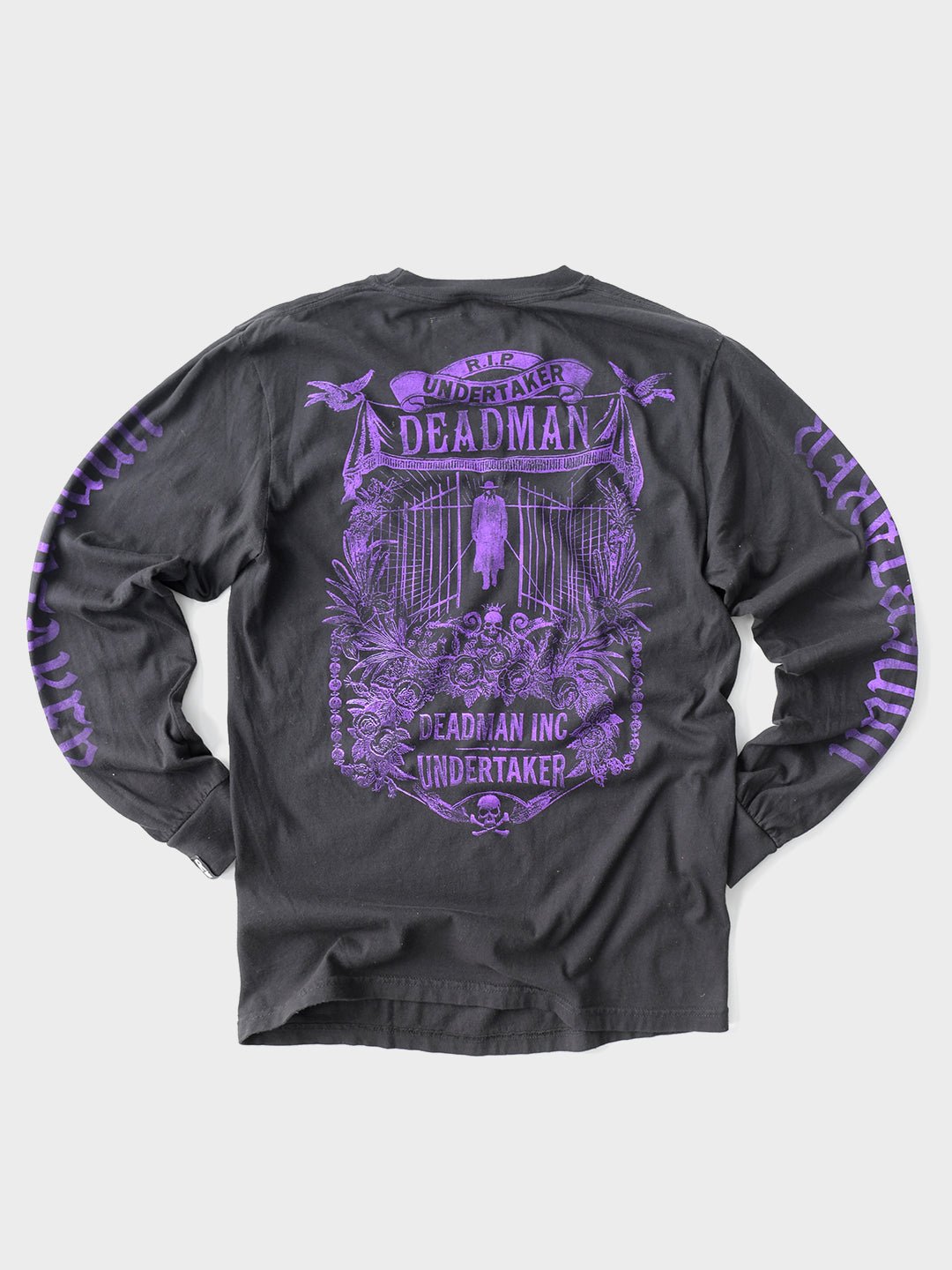 Undertaker Deadman Black Long Sleeve Tee - Roots of Fight Canada